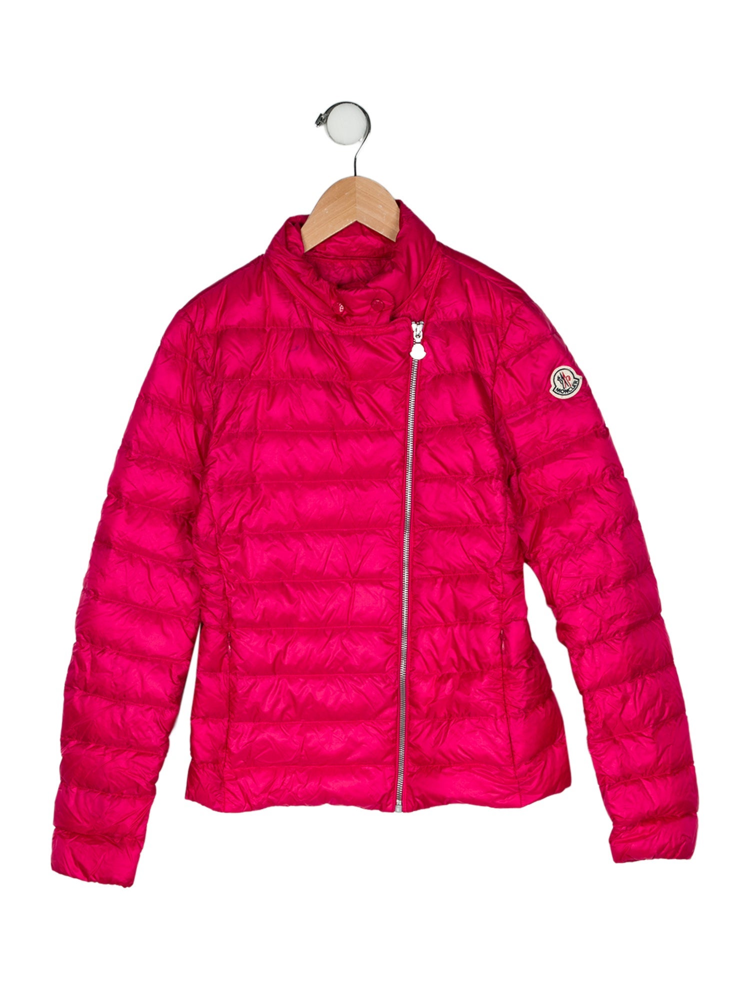 Moncler Girls' Solid Down Jacket