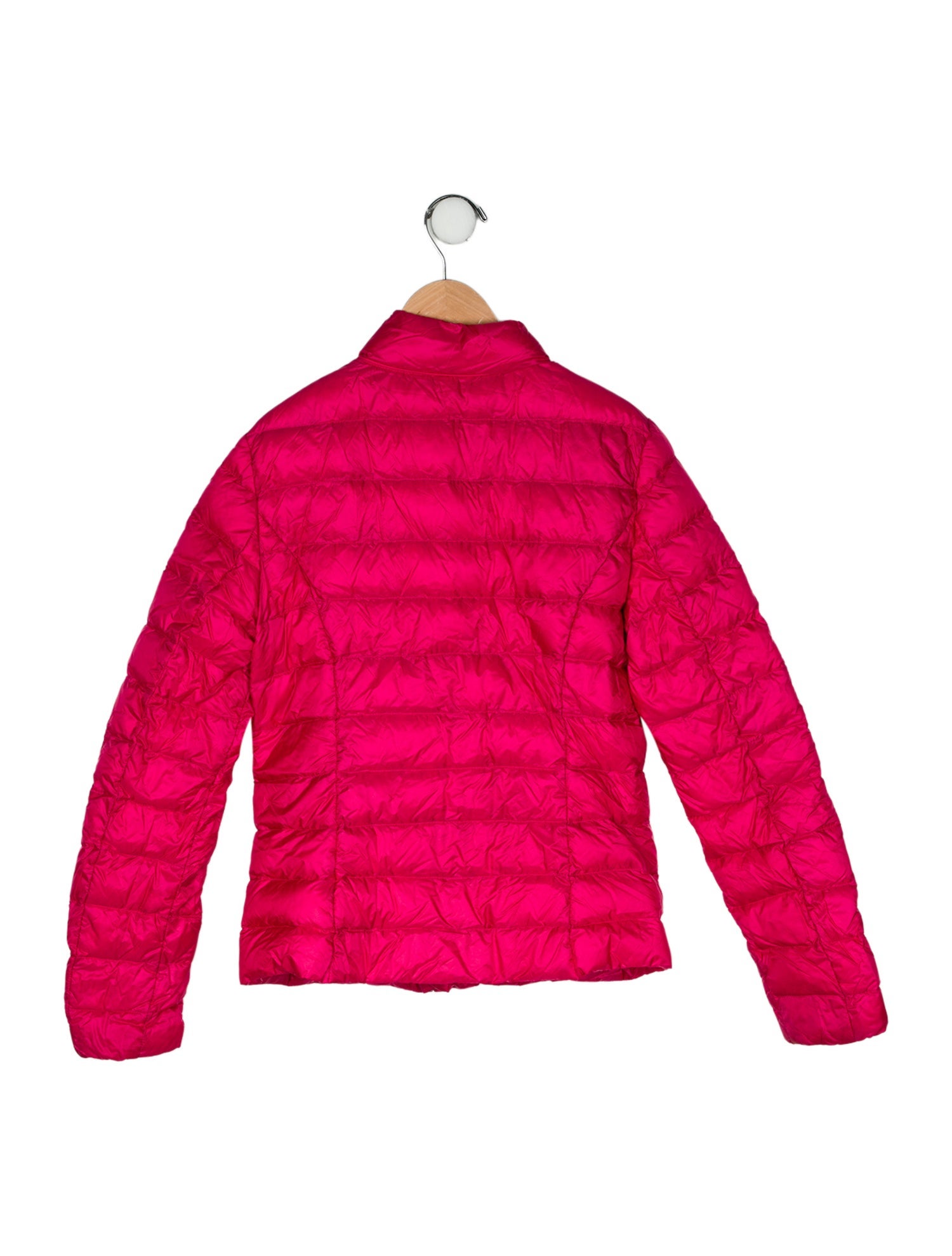 Moncler Girls' Solid Down Jacket