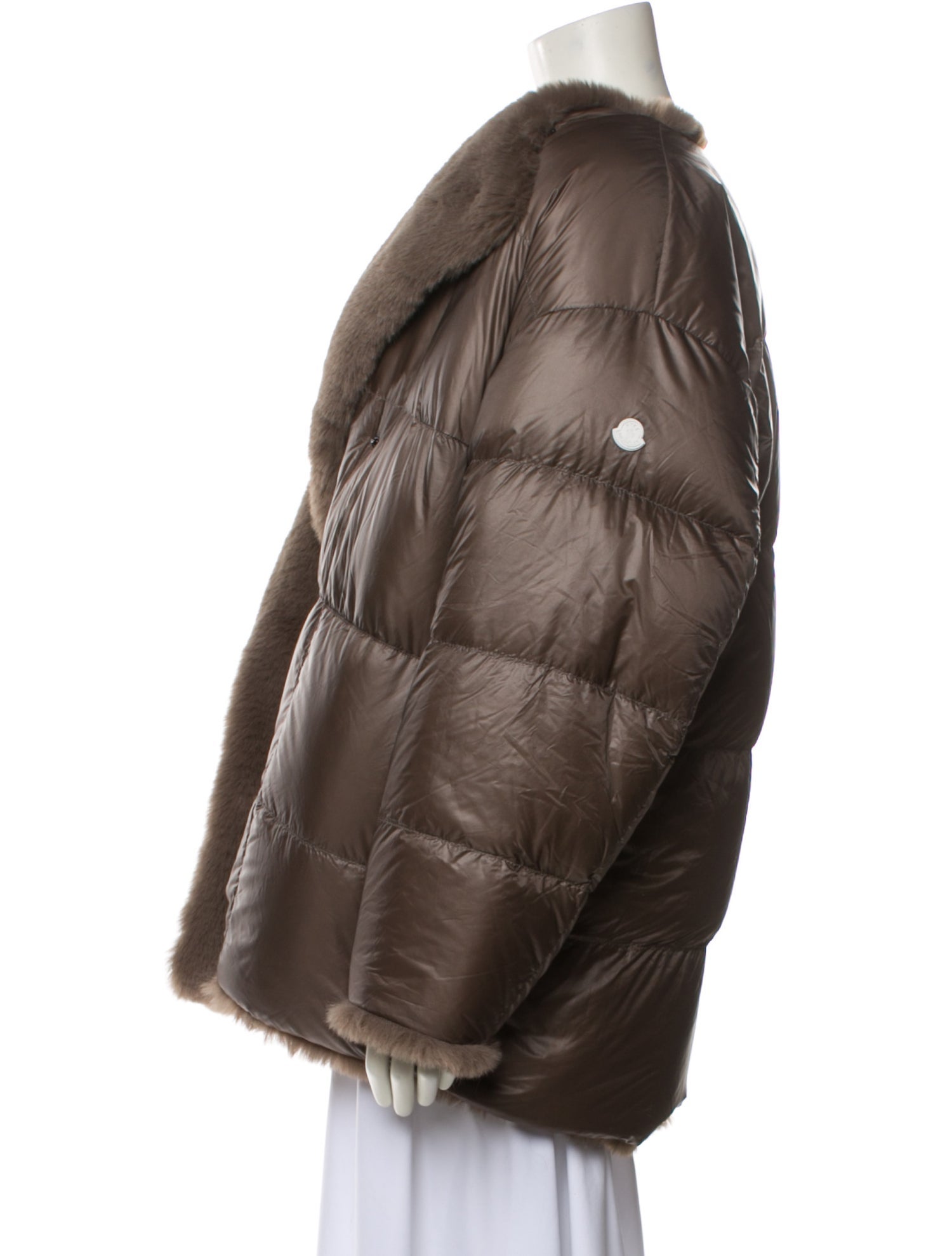Moncler Genius Faux Fur Coat
