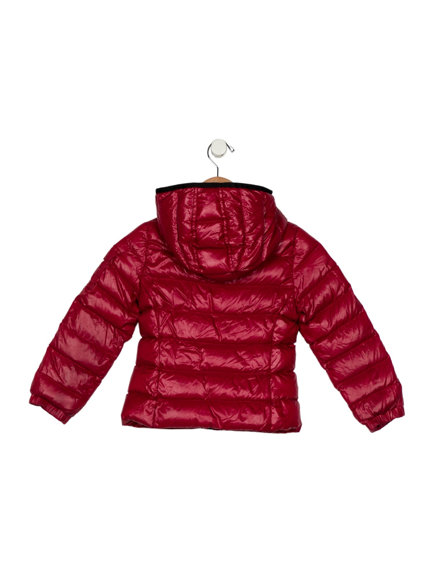 Moncler Red casual puff zip jacket