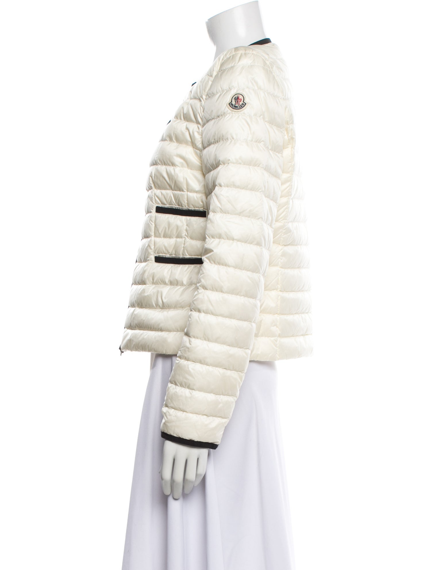 Moncler Colorblock Pattern Evening Jacket