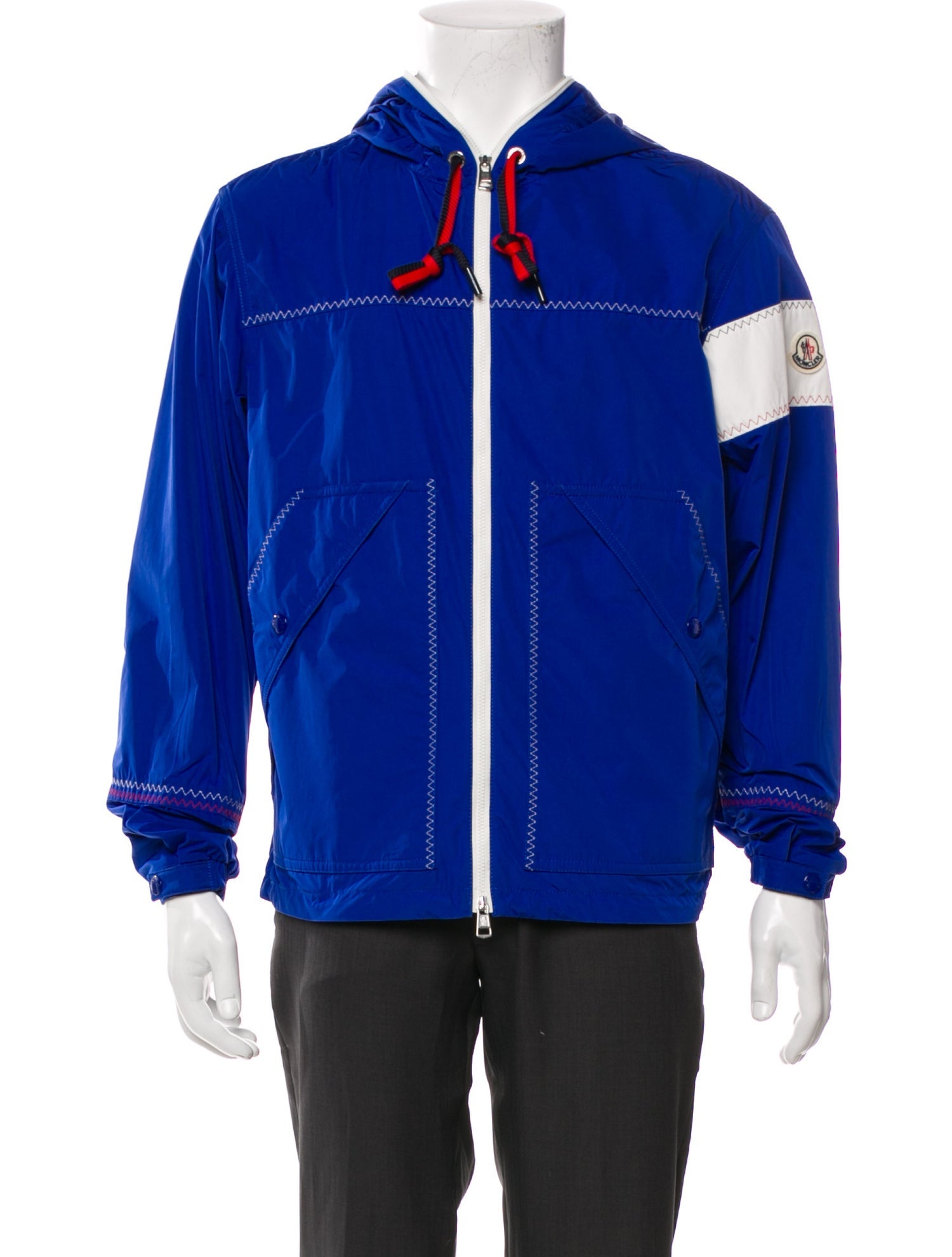 Moncler Striped Windbreaker