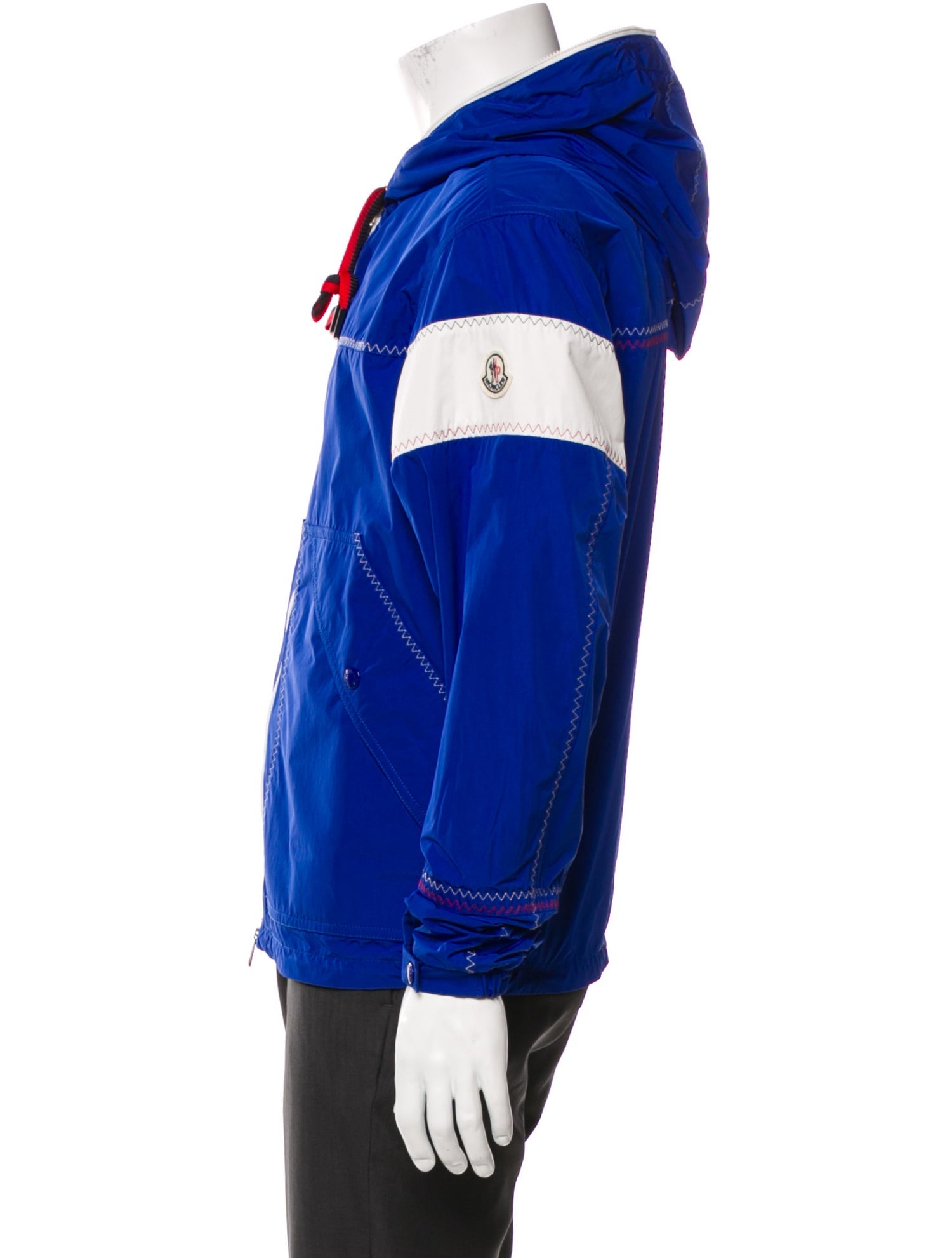 Moncler Striped Windbreaker