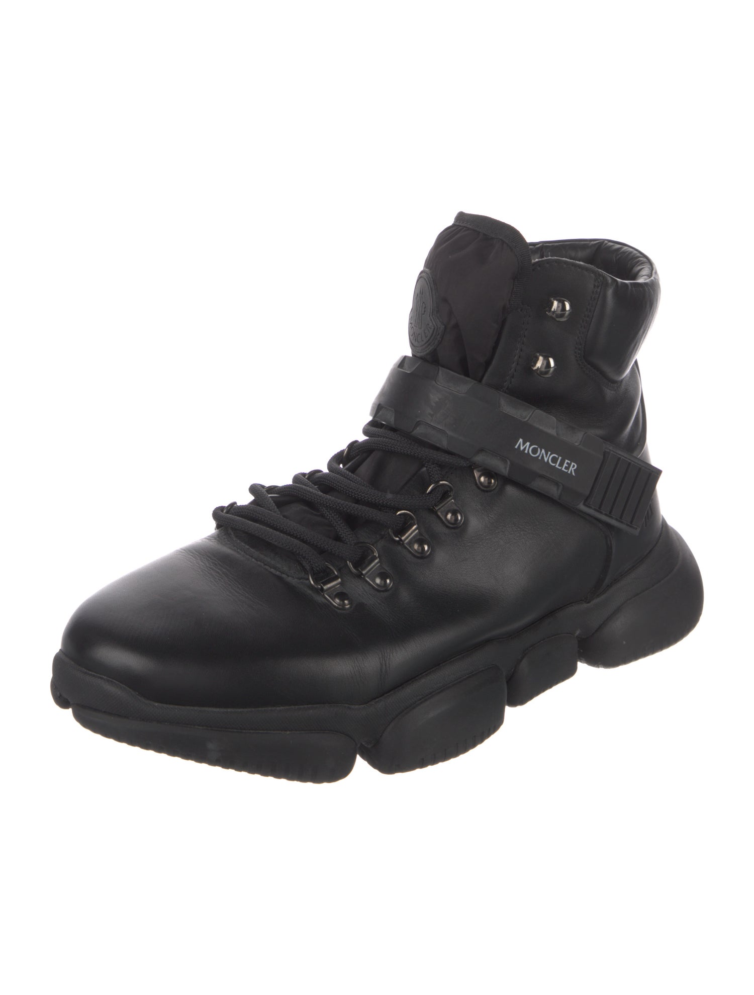 Moncler Leather Hiking Boots