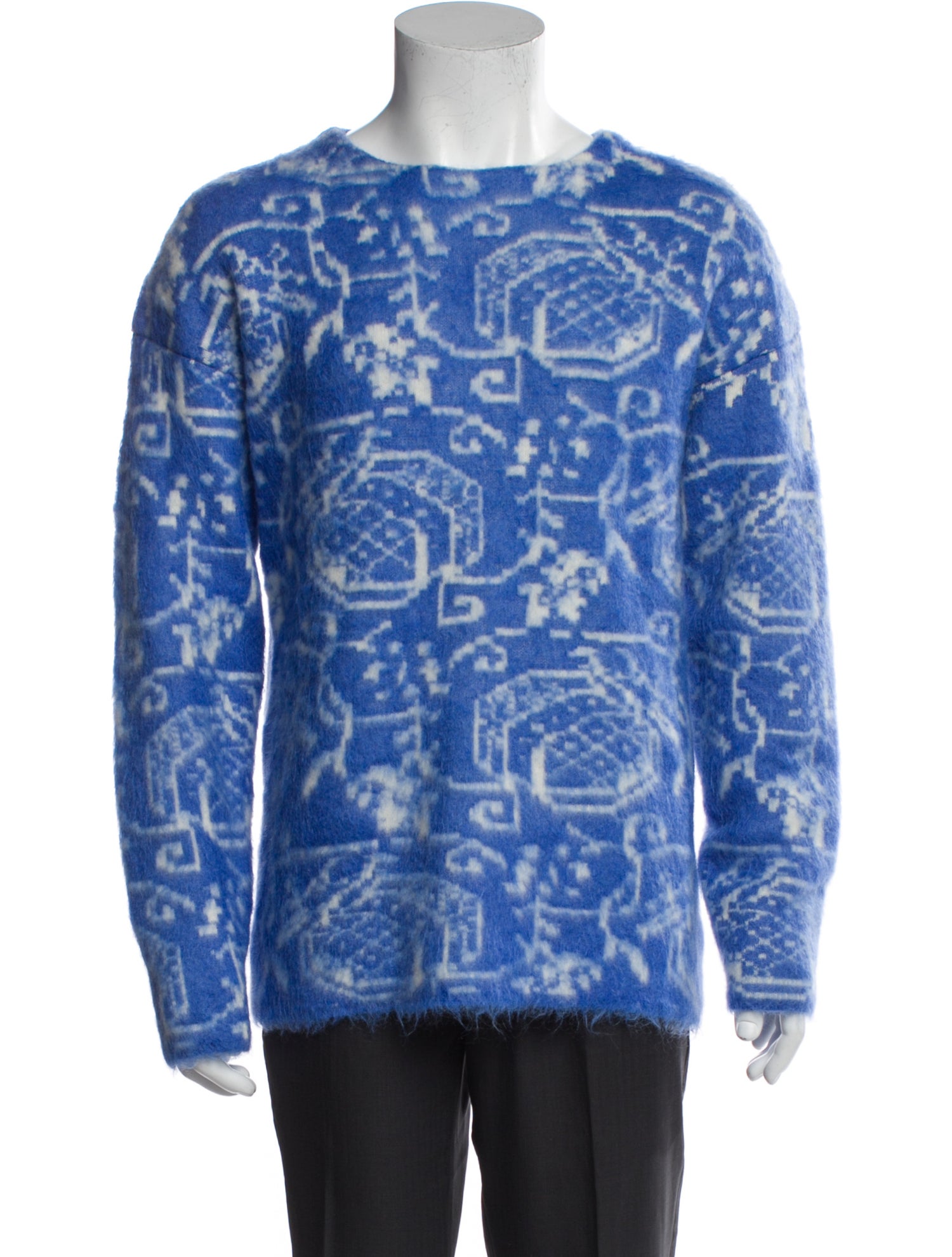 Moncler Grenoble Printed Crew Neck Pullover