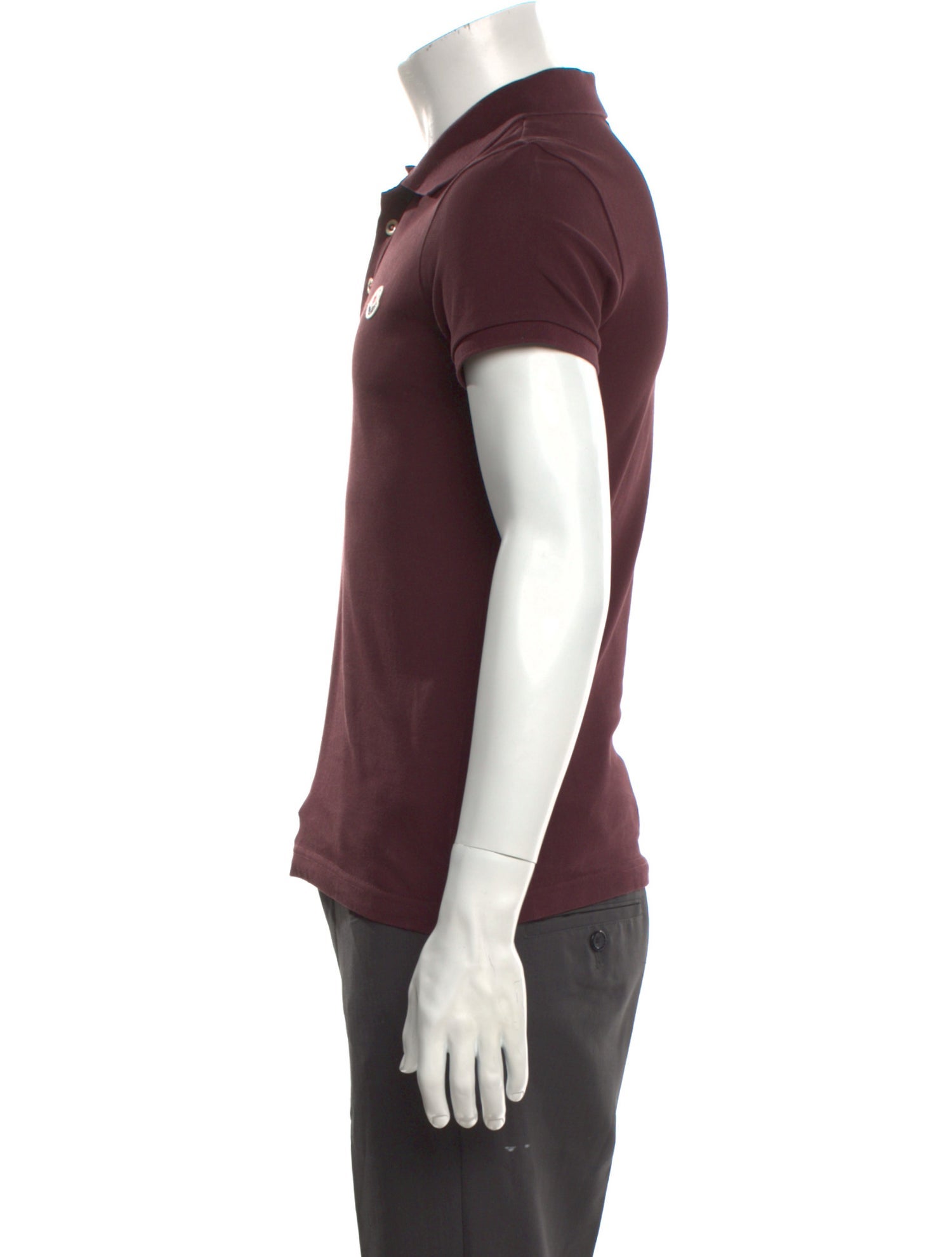 Moncler Crew Neck Short Sleeve Polo Shirt