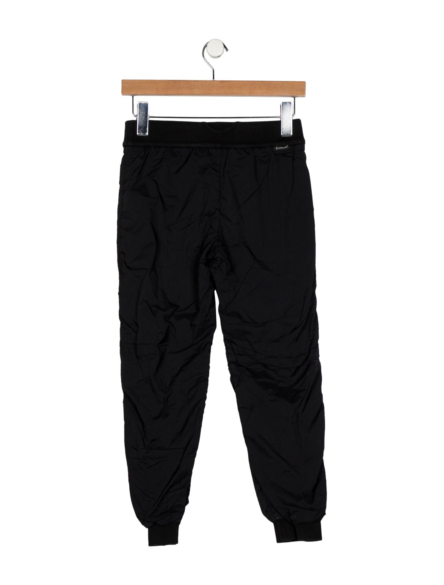 Moncler Boys' cotton black pants