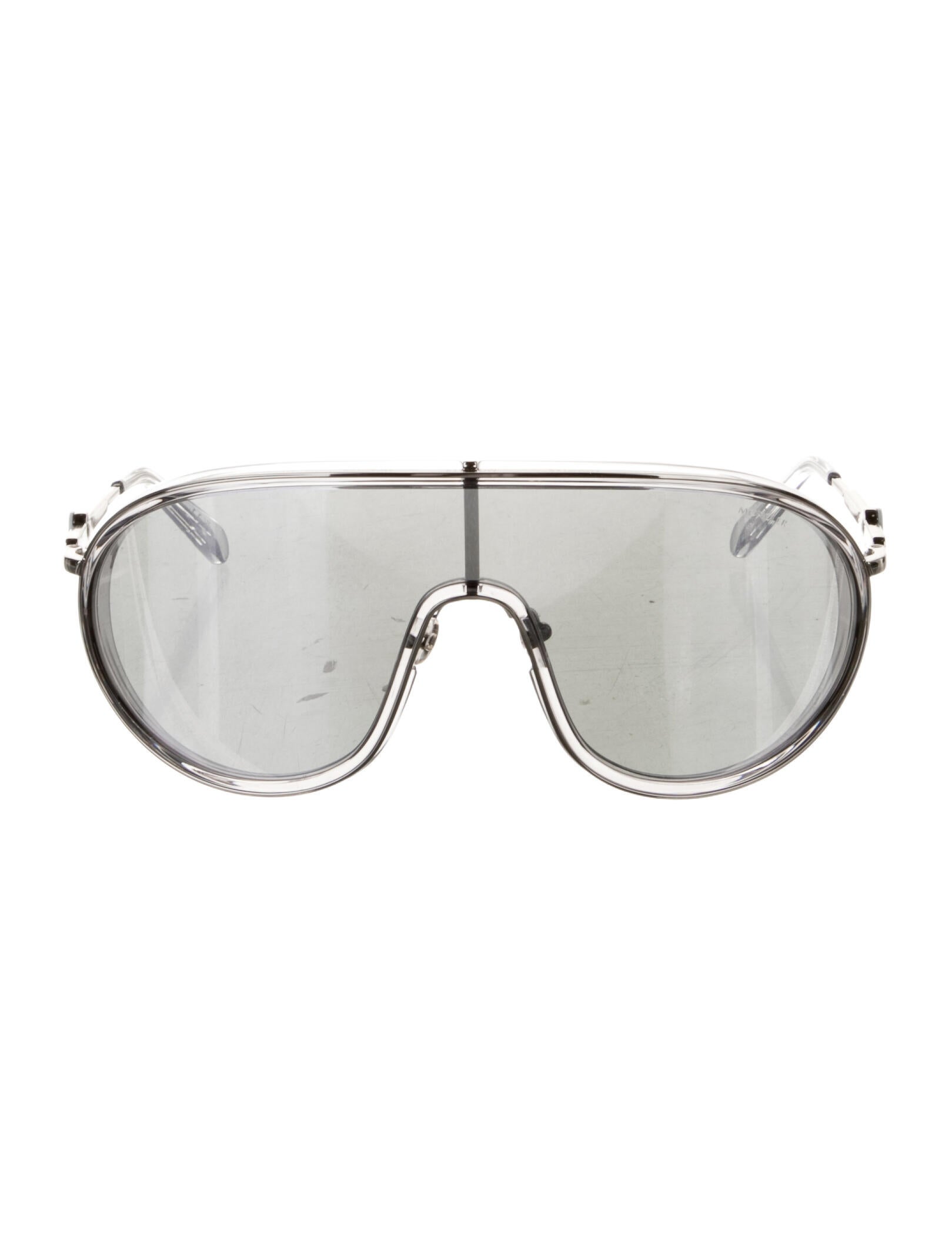 Moncler Shield Tinted Sunglasses