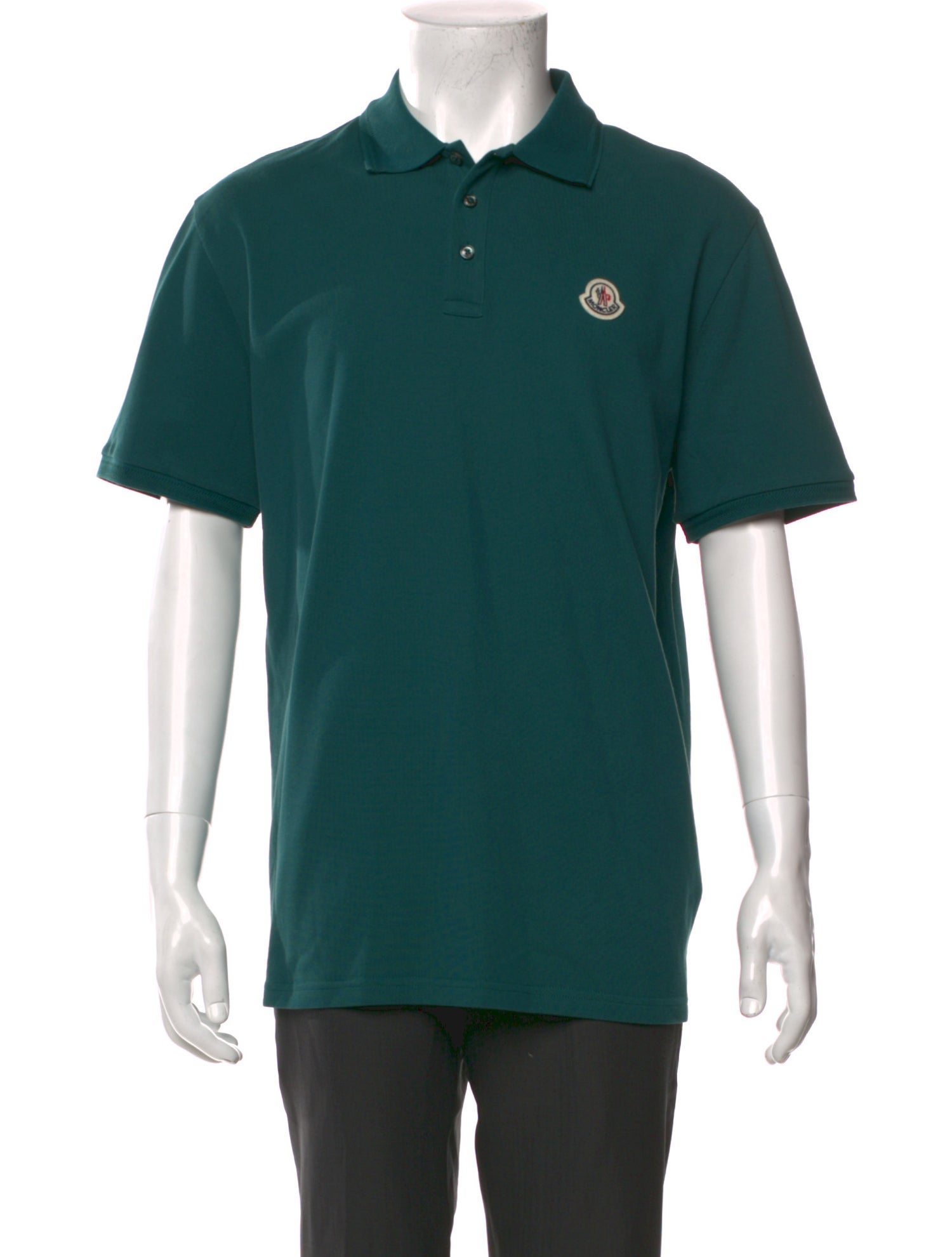 Moncler Crew Neck Short Sleeve Polo Shirt