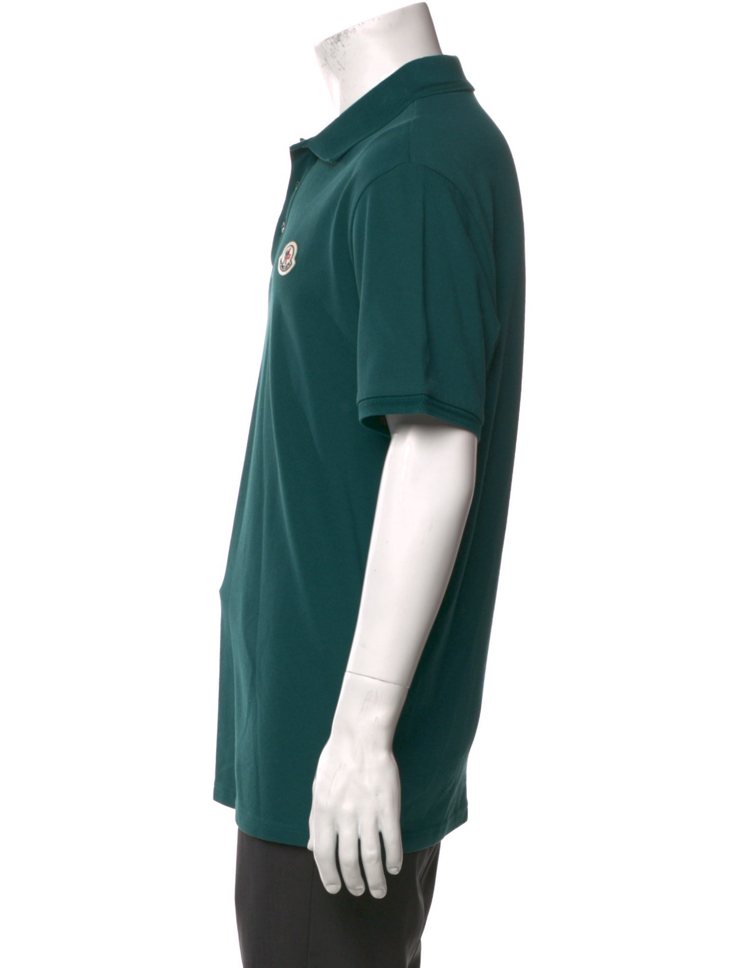 Moncler Crew Neck Short Sleeve Polo Shirt