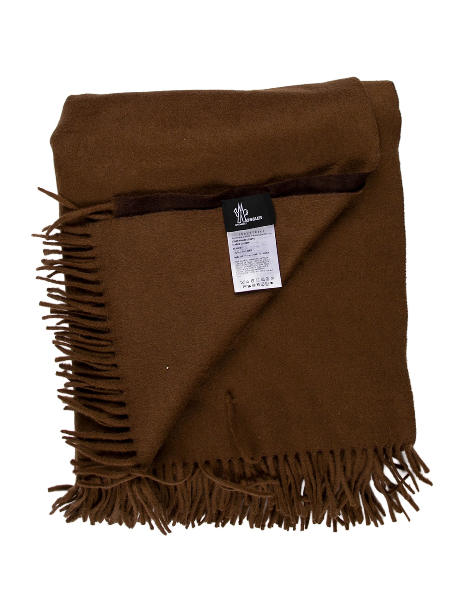 Moncler Virgin Wool Throw