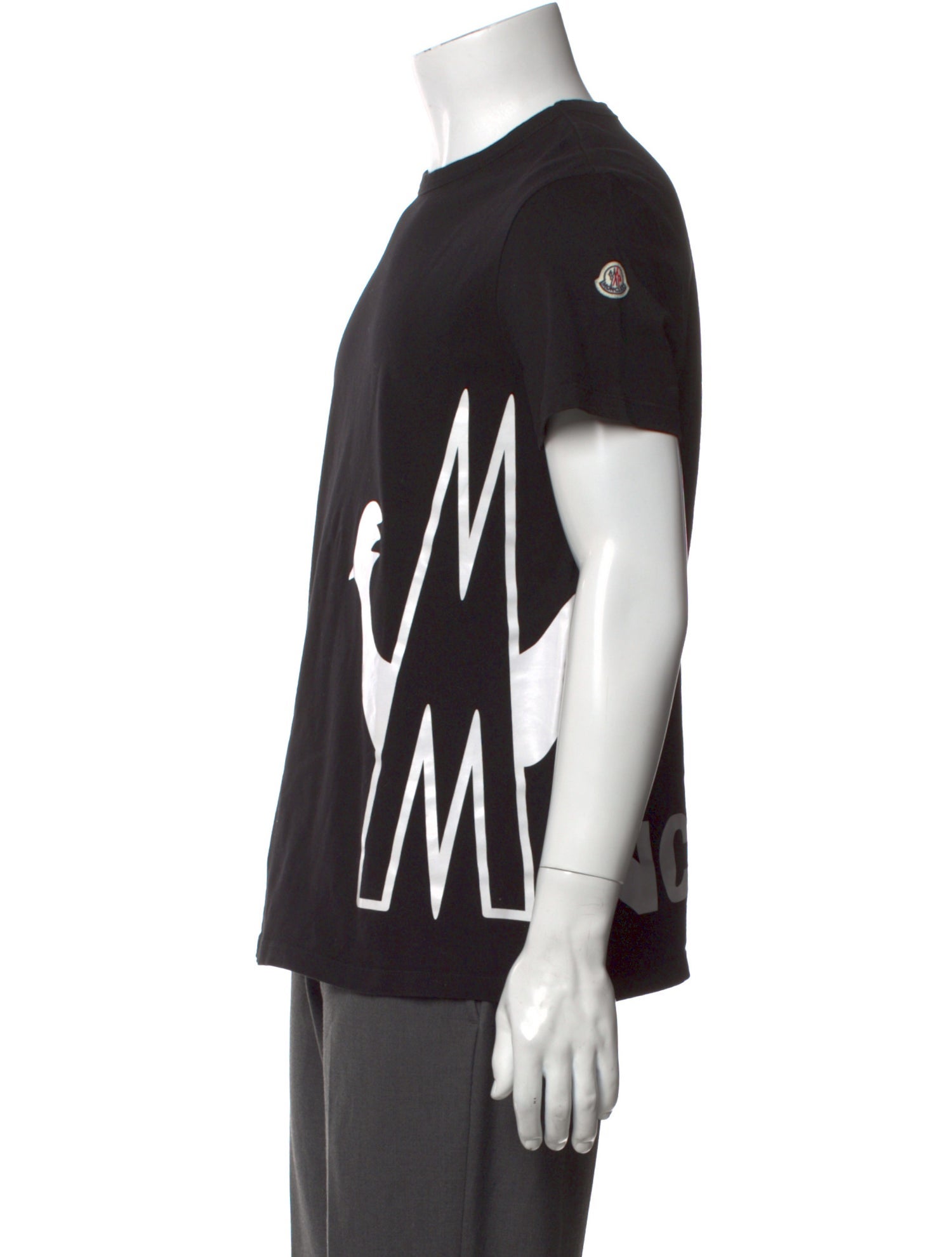 Moncler Graphic Print Crew Neck T-Shirt