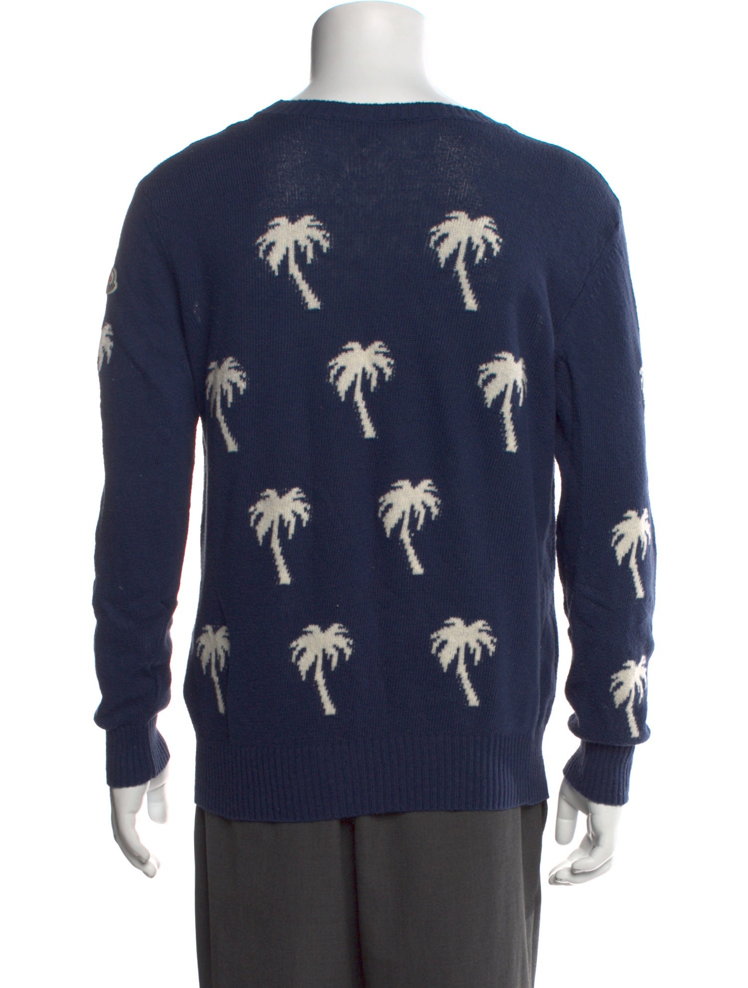 Printed Crew Neck Pullover