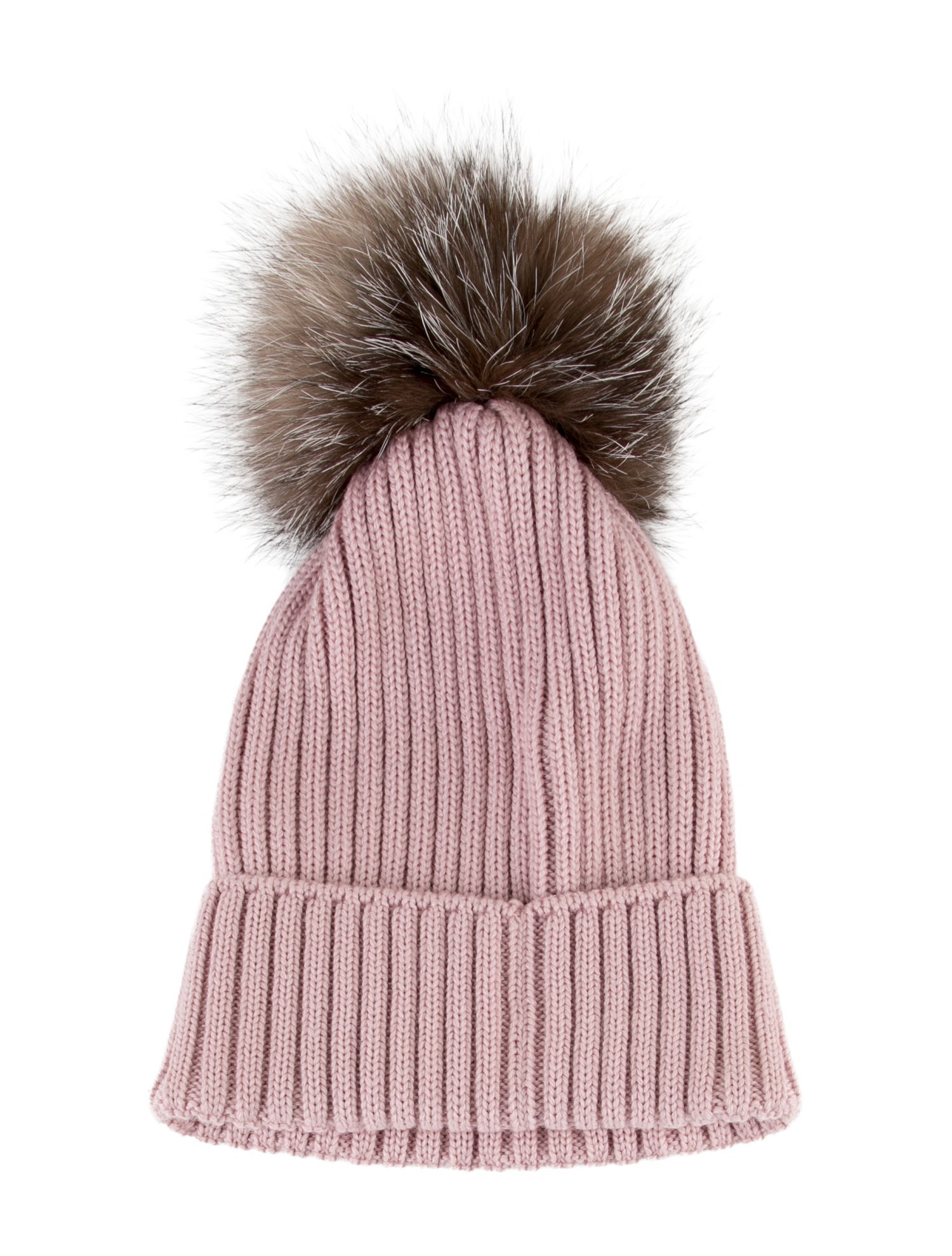 Moncler Virgin Wool Pom Pom Beanie Hat
