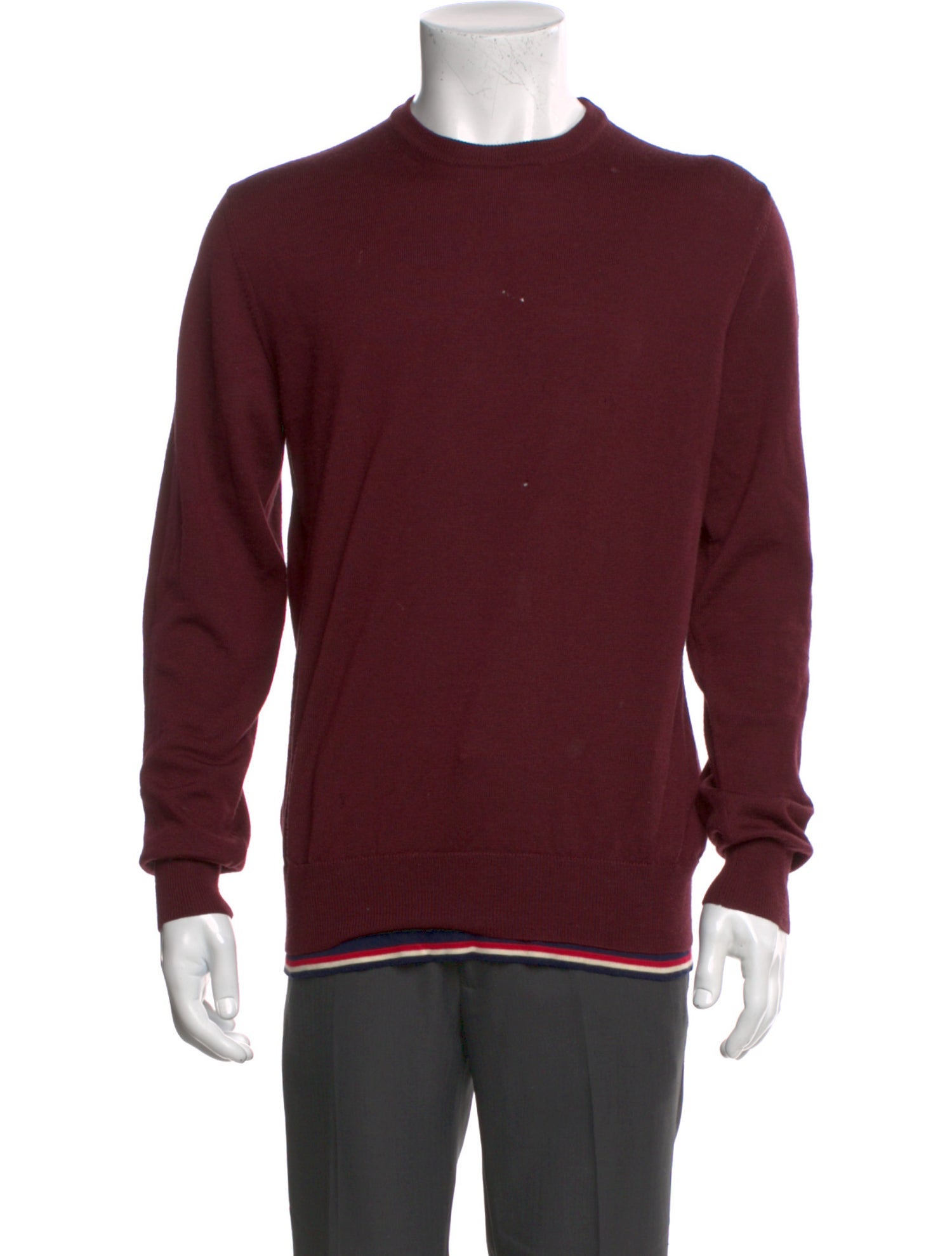 Moncler Virgin Wool Crew Neck Pullover