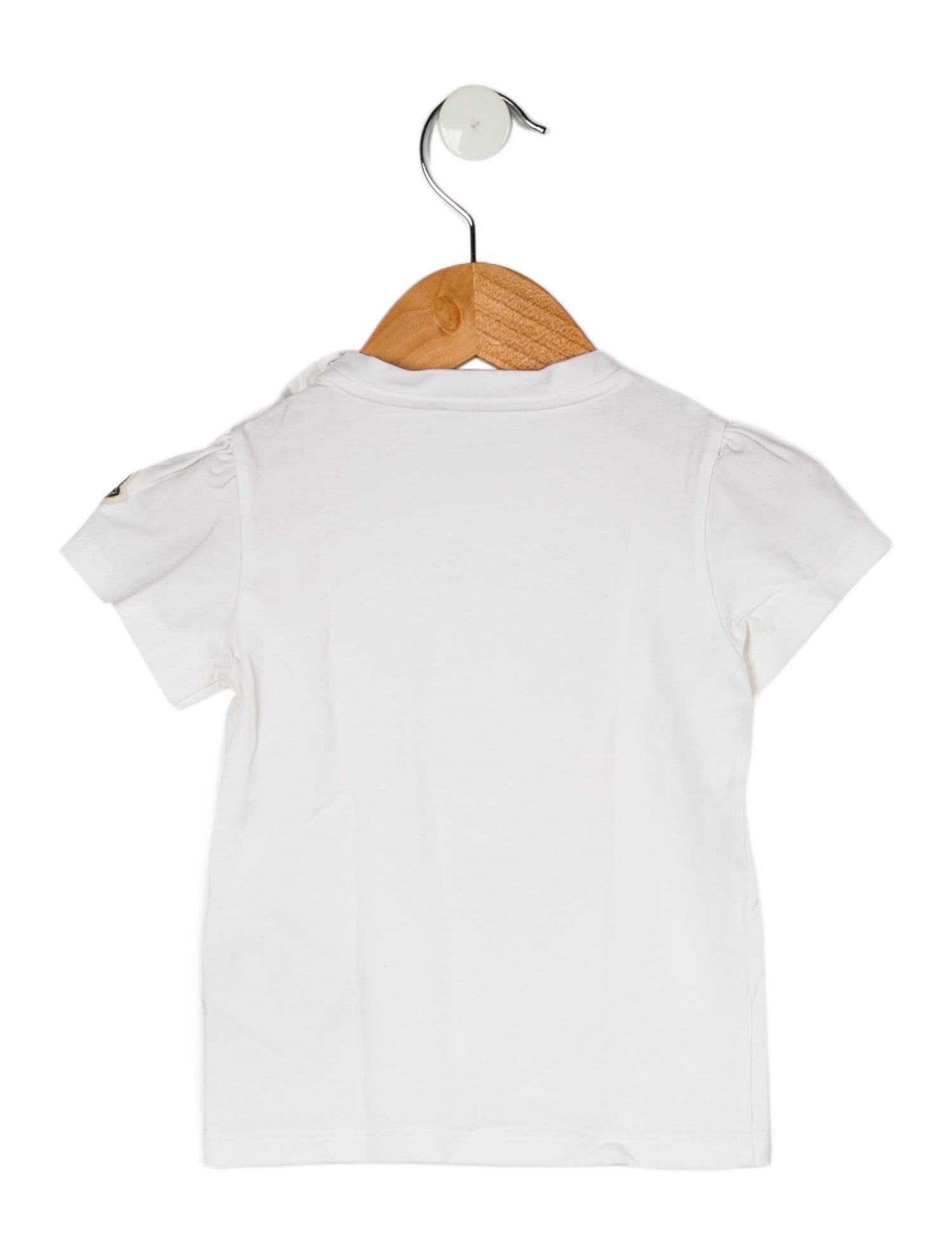 Moncler Toddler Girls' White Graphic T-Shirt