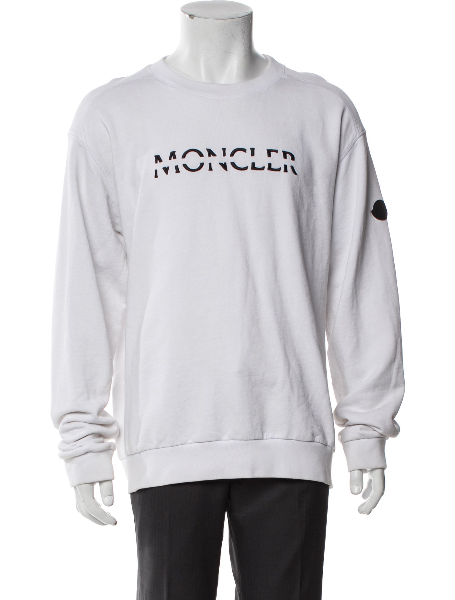 Moncler Graphic Print Crew Neck Pullover