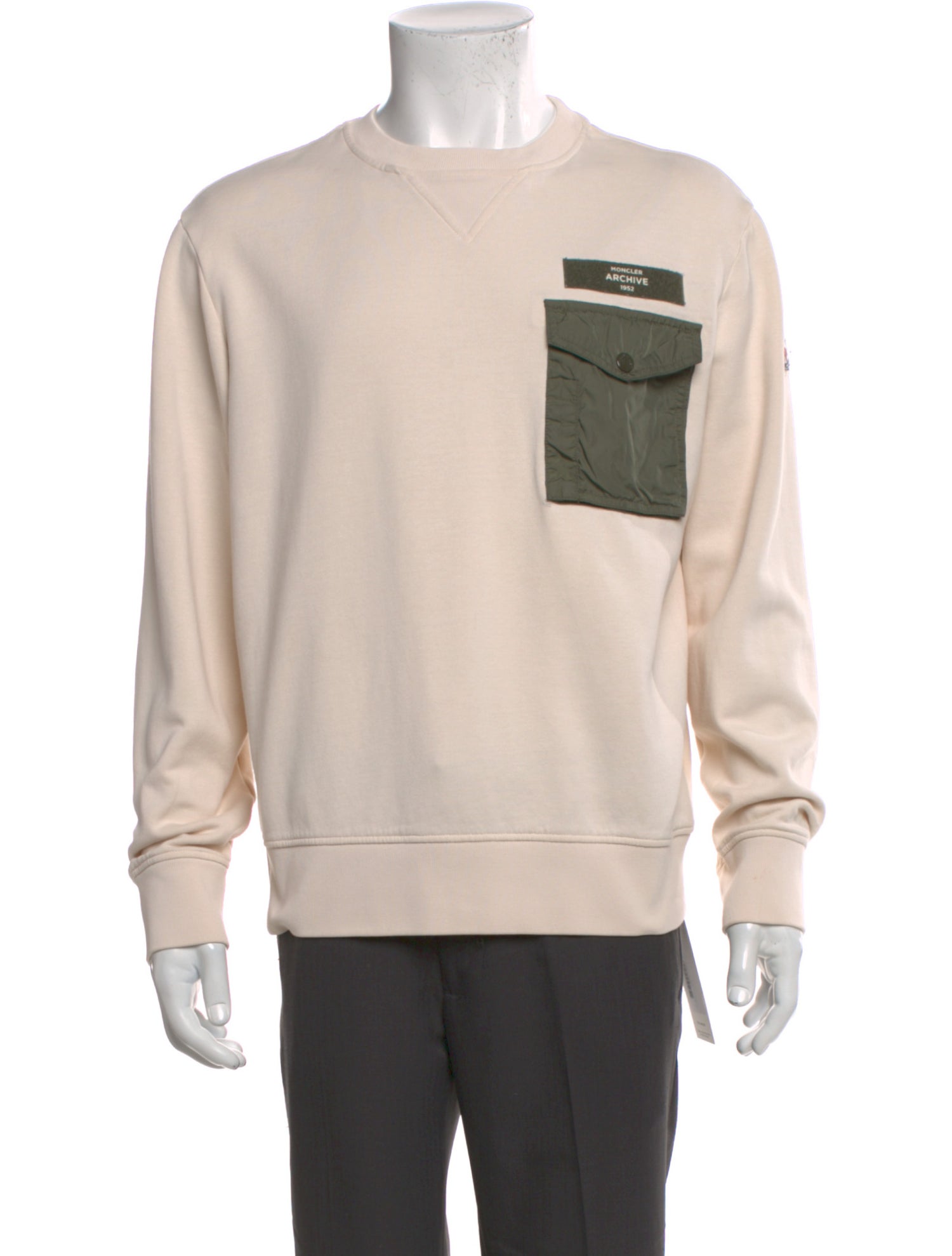 Moncler Graphic Print Crew Neck Pullover