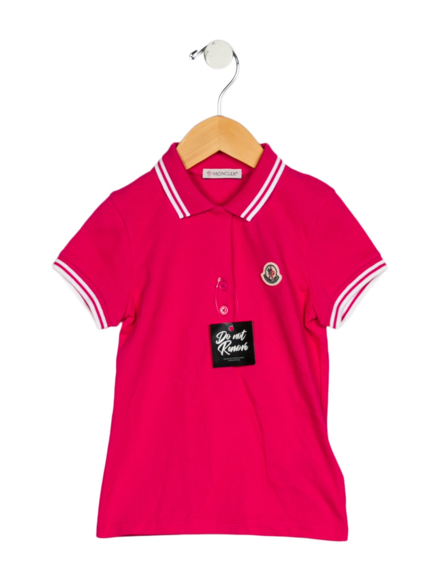 Moncler Toddler Girls' Short Sleeve Polo Shirt