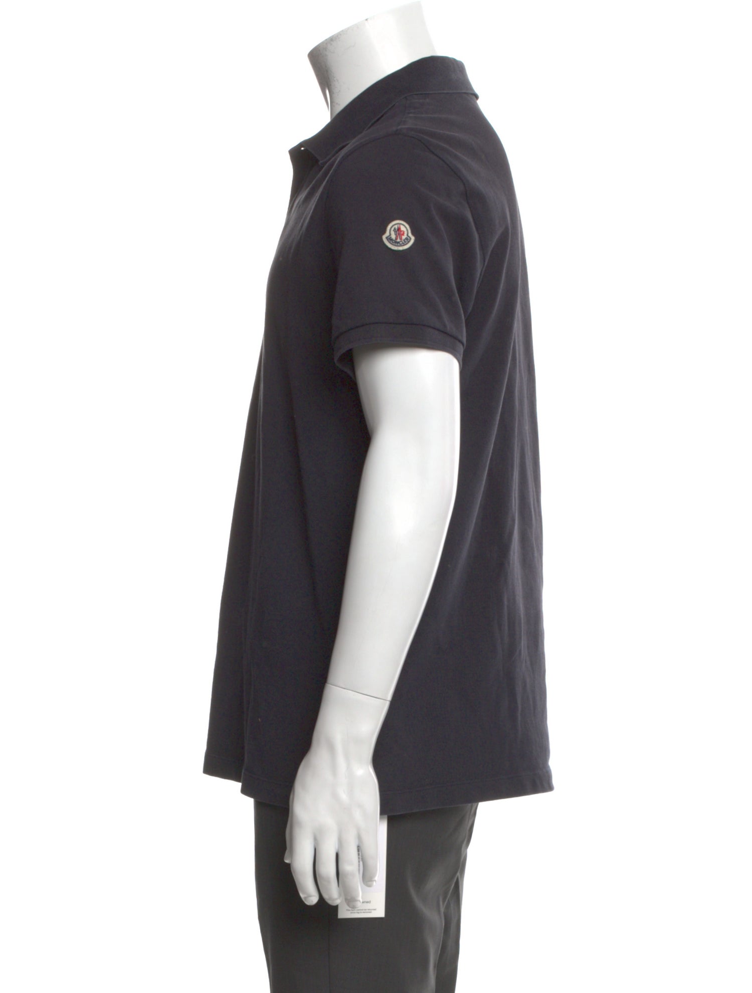 Moncler Crew Neck Short Sleeve Polo Shirt