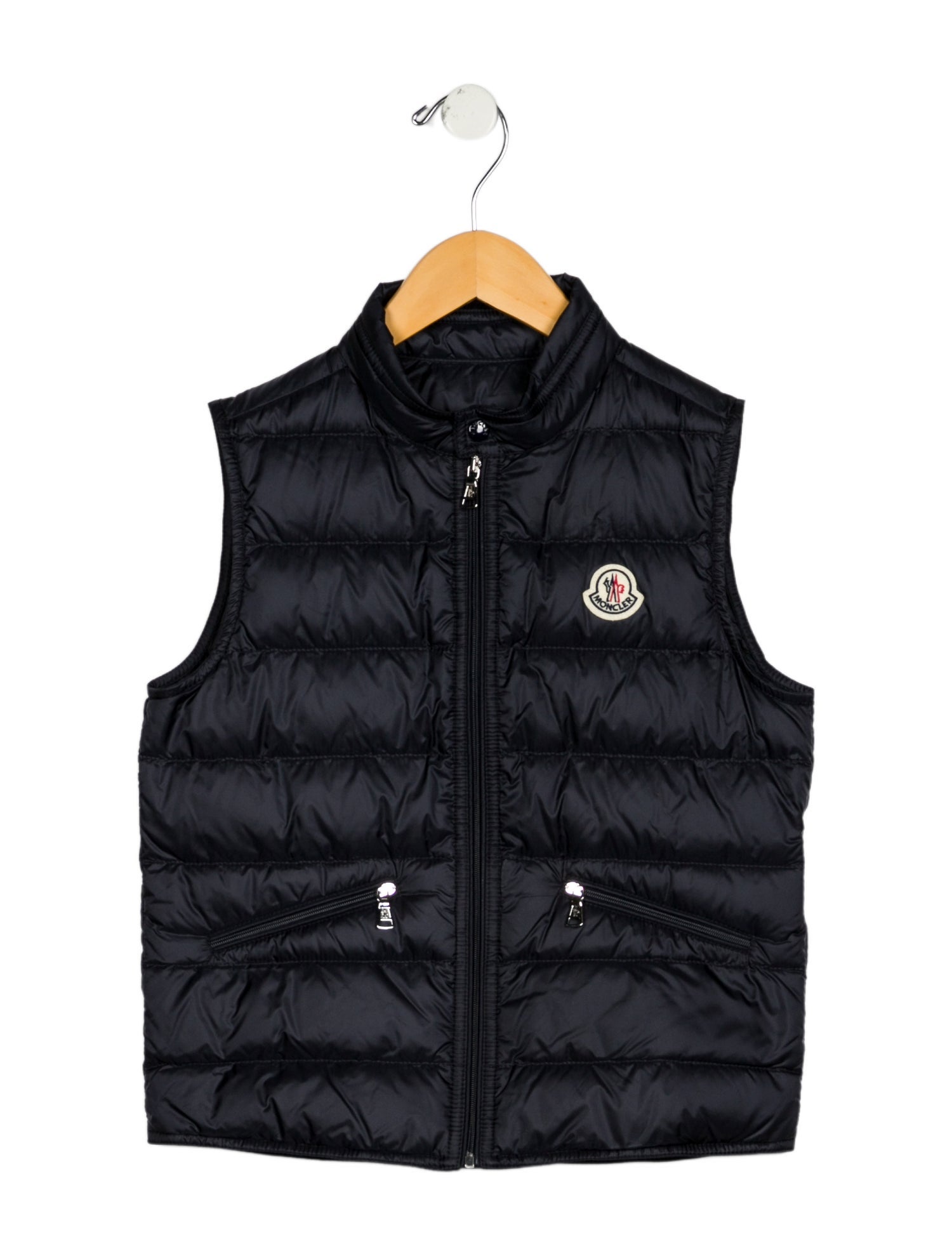 Moncler Boys' Solid Sleeveless Vest