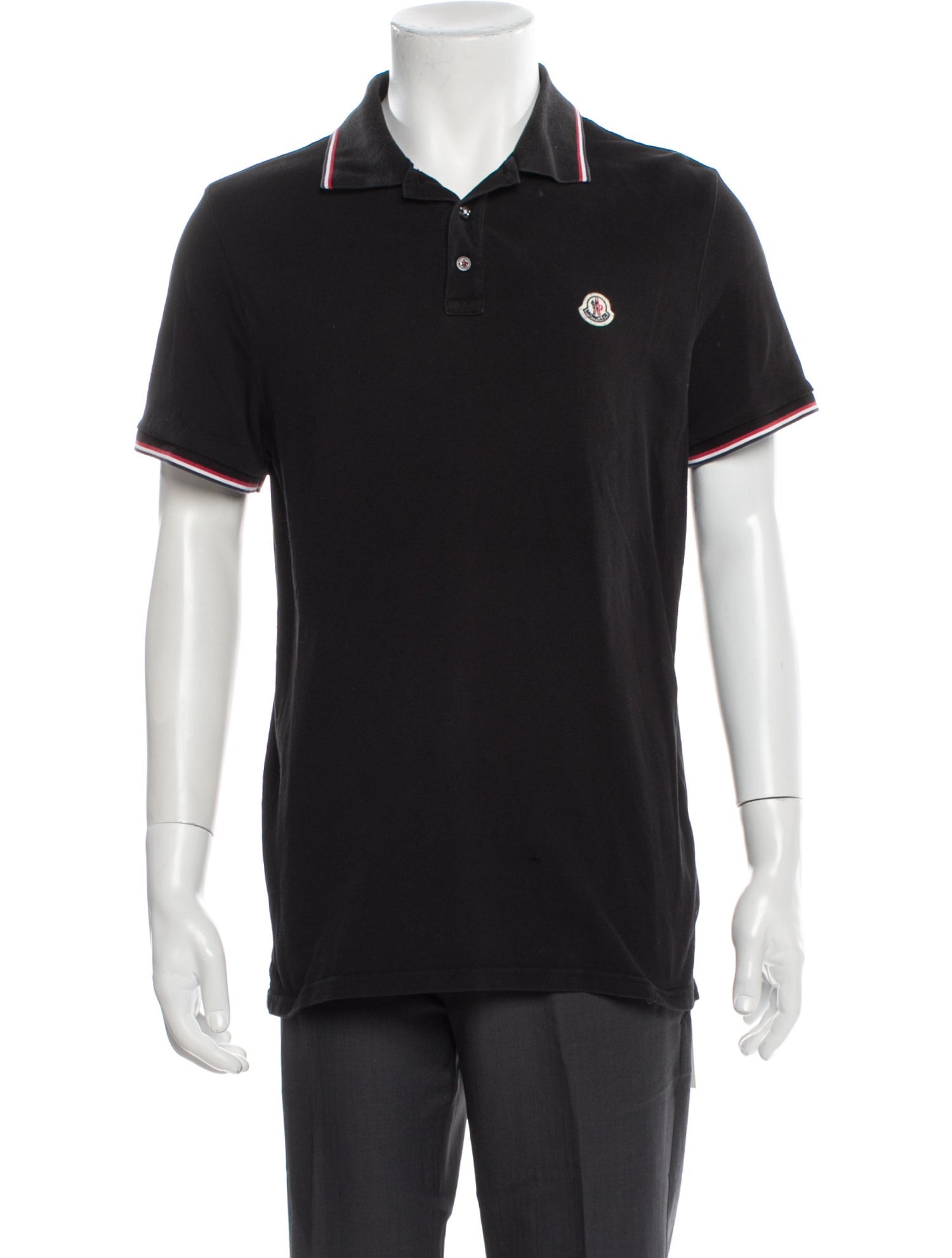 Moncler Maglia Crew Neck Polo Shirt