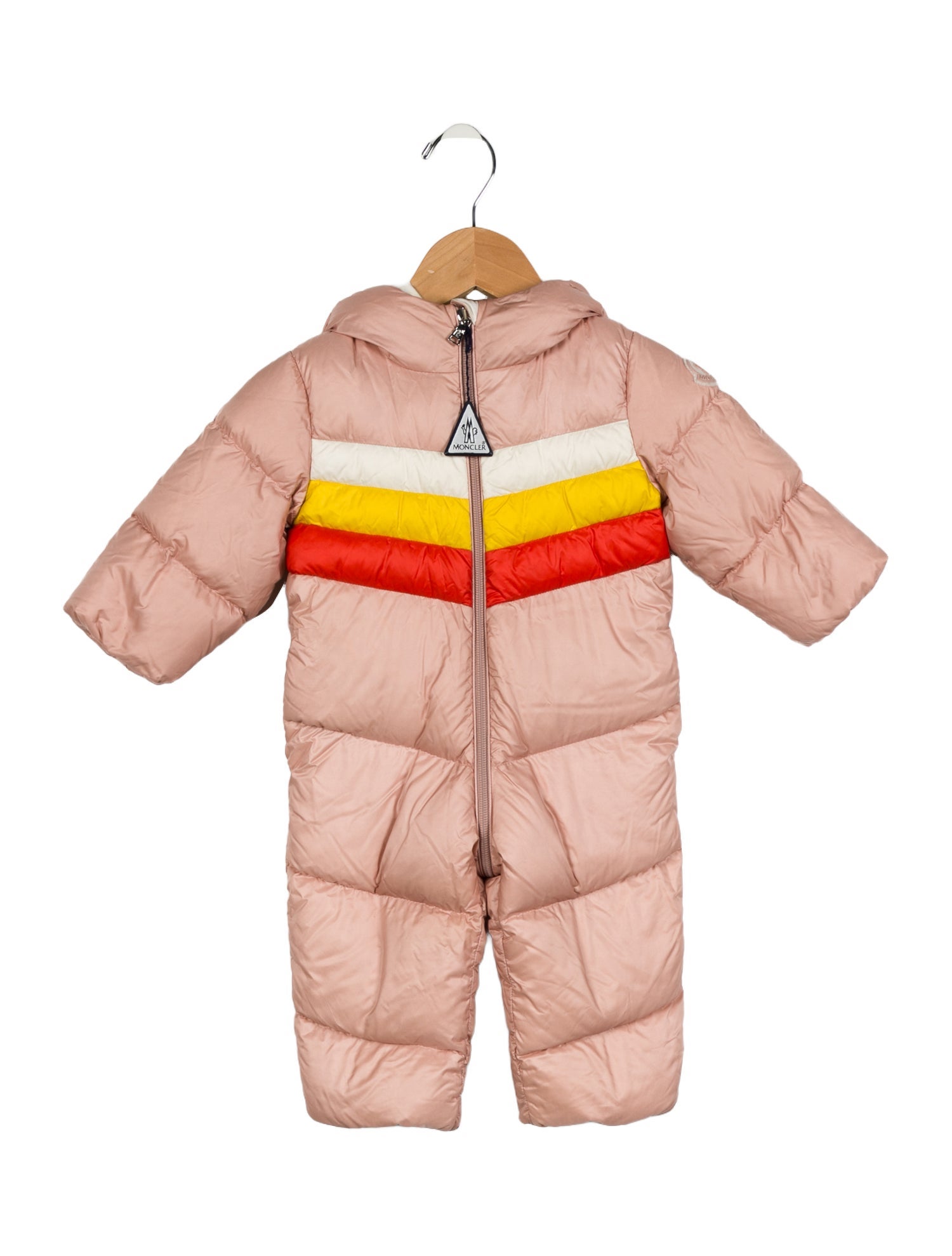 Moncler Infant Girls' Pink Snowsuit