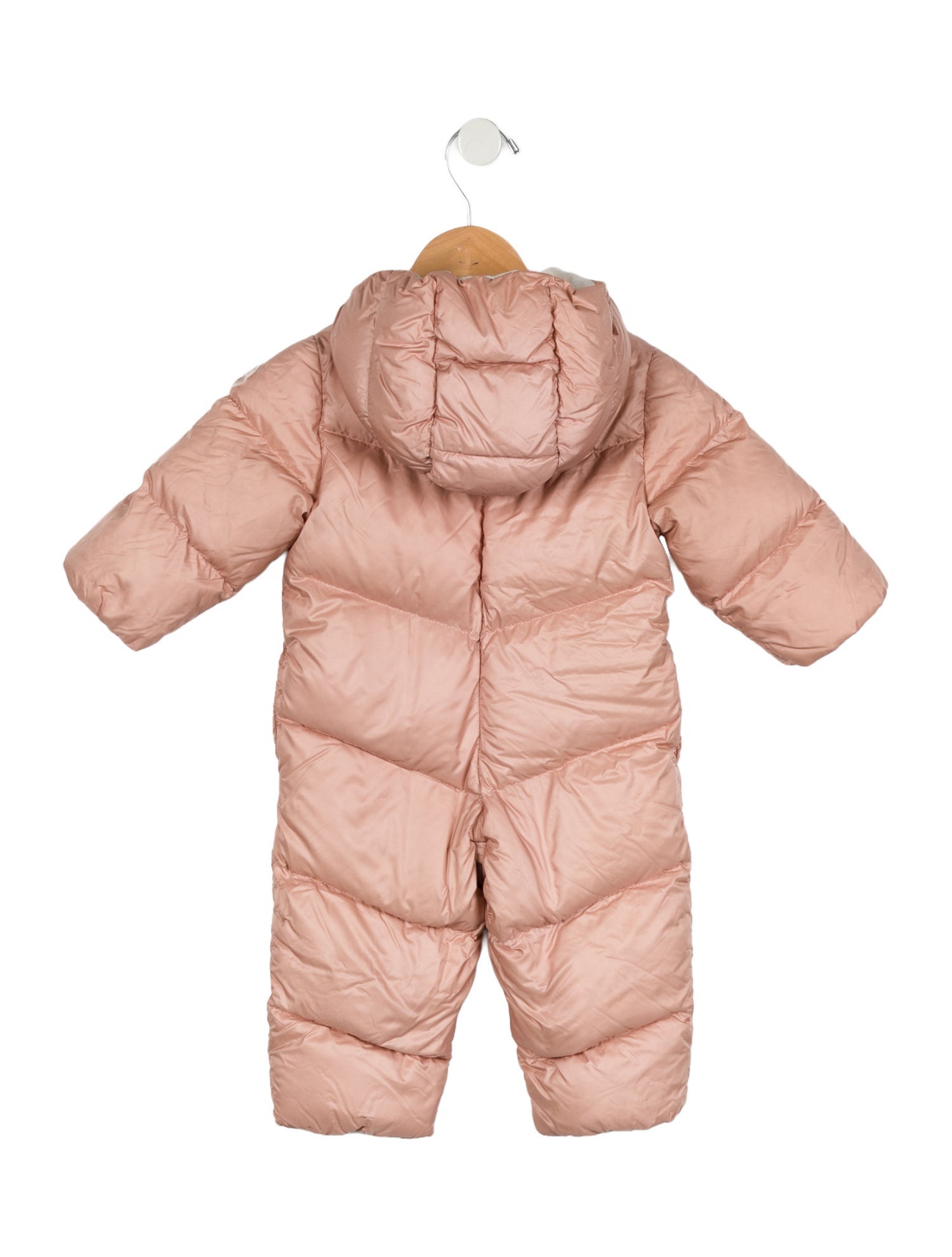 Moncler Infant Girls' Pink Snowsuit