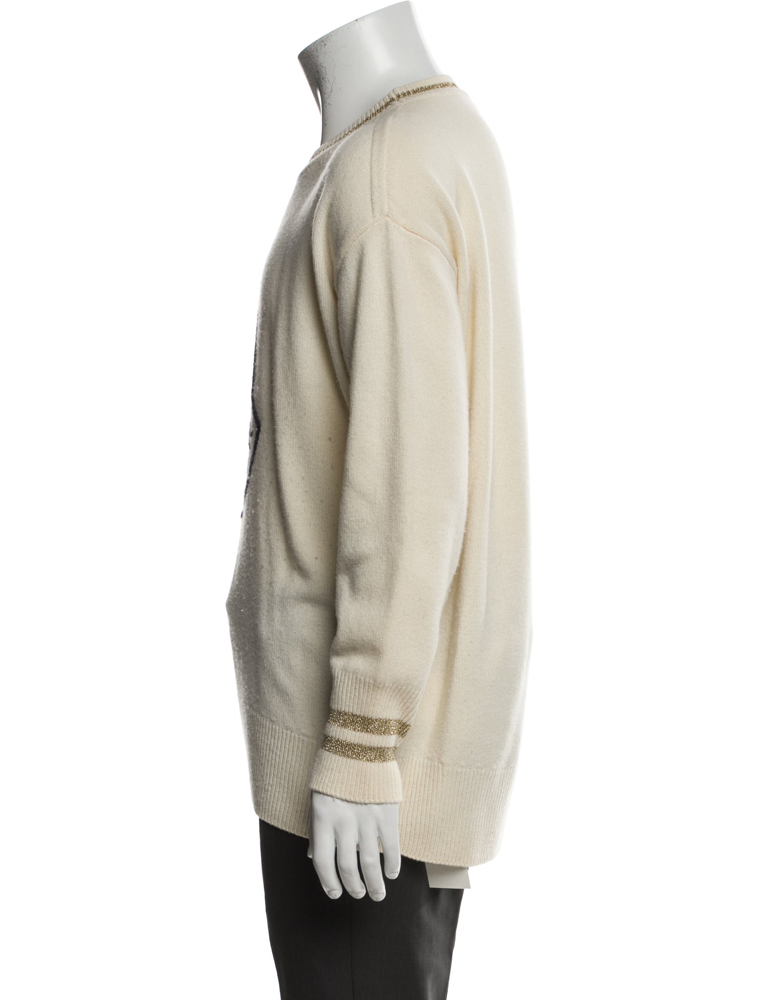 Moncler Wool Graphic Print Pullover