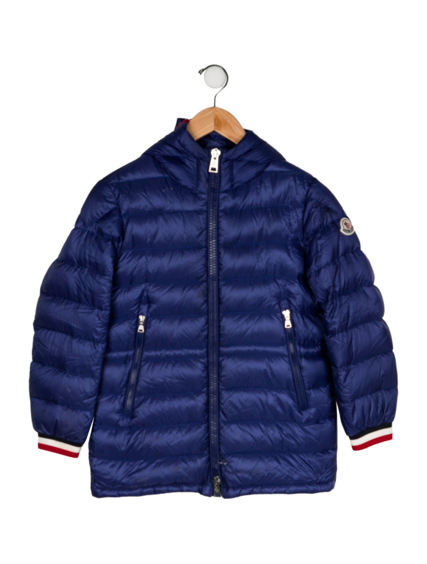 Moncler Boys' Hooded Goose Down Jacket