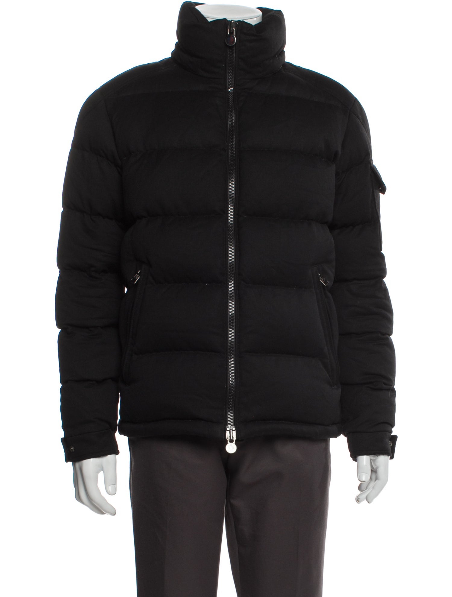 Moncler Virgin Wool Puffer Coat
