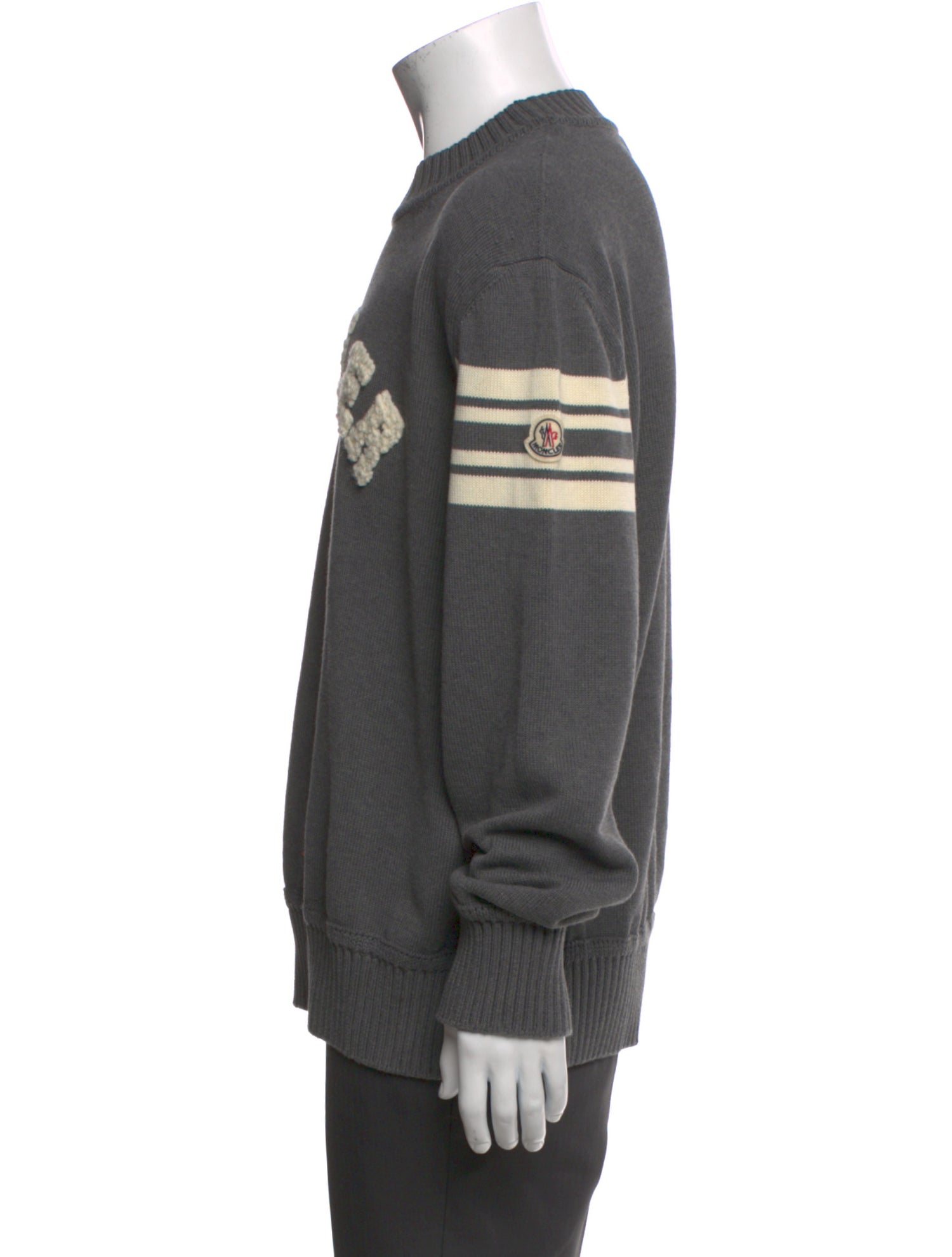 Moncler Graphic Print Crew Neck Pullover