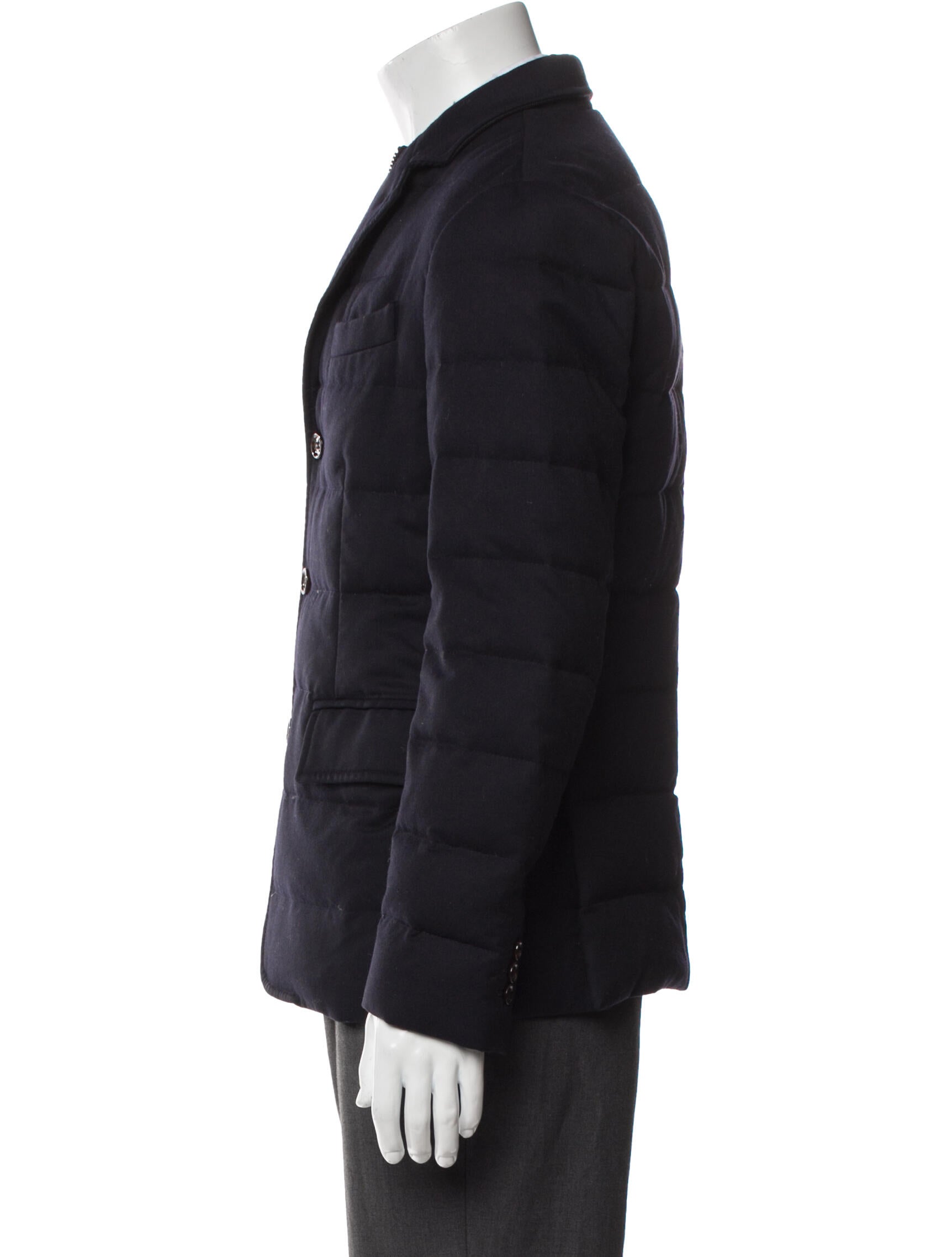 Moncler Wool Puffer Coat