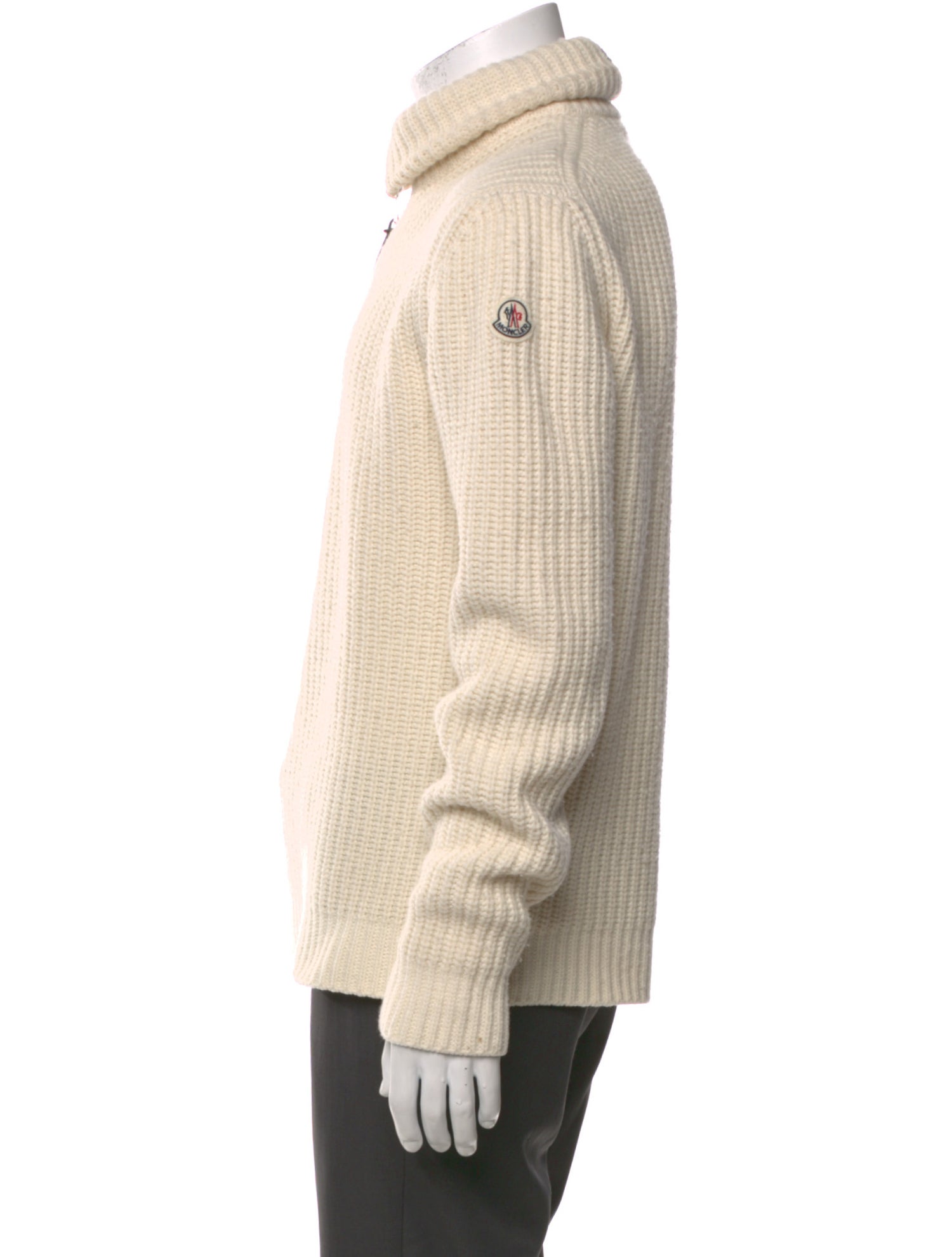 Moncler Wool Mock Neck Pullover