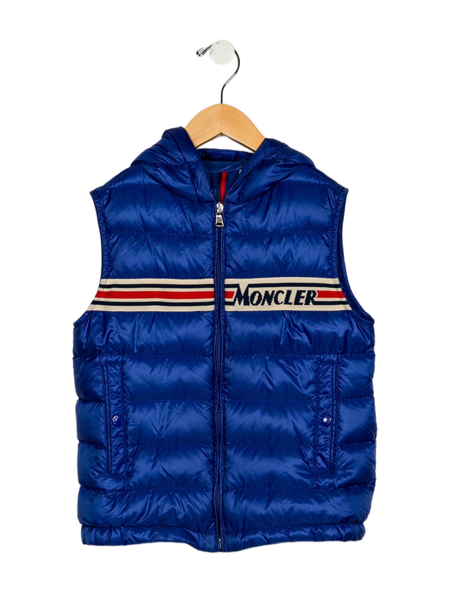 Moncler Boys' Hooded Down Puffer Vest