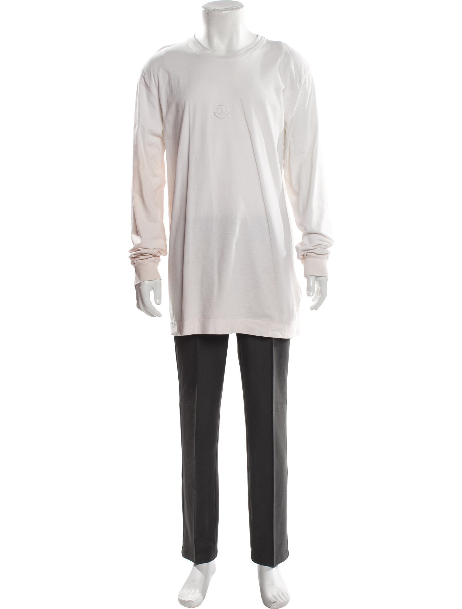 Moncler Crew Neck Long Sleeve Henley