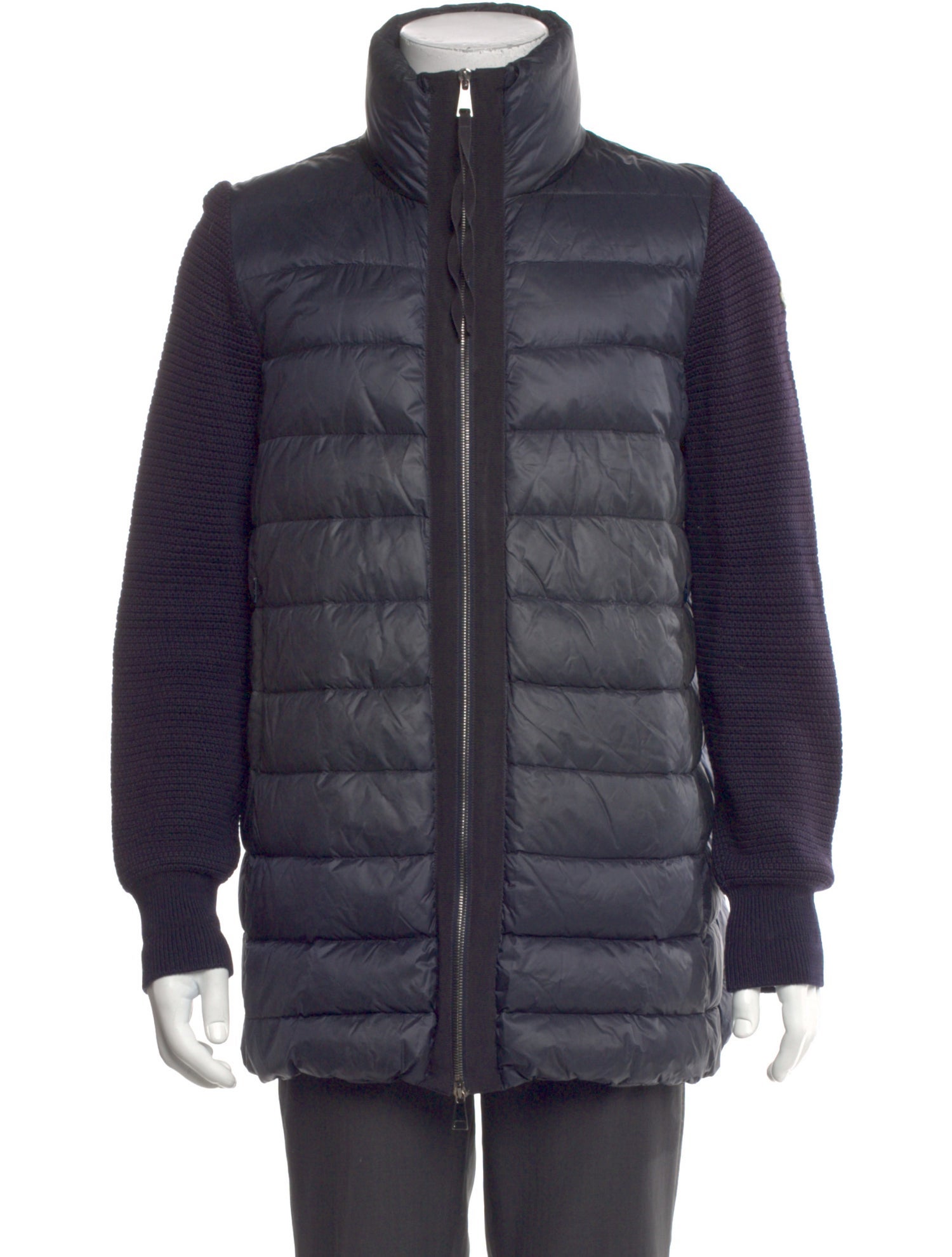 Moncler Turtleneck Long Sleeve Cardigan