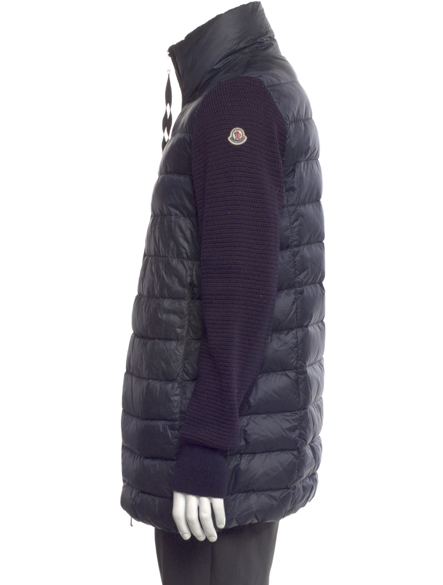 Moncler Turtleneck Long Sleeve Cardigan