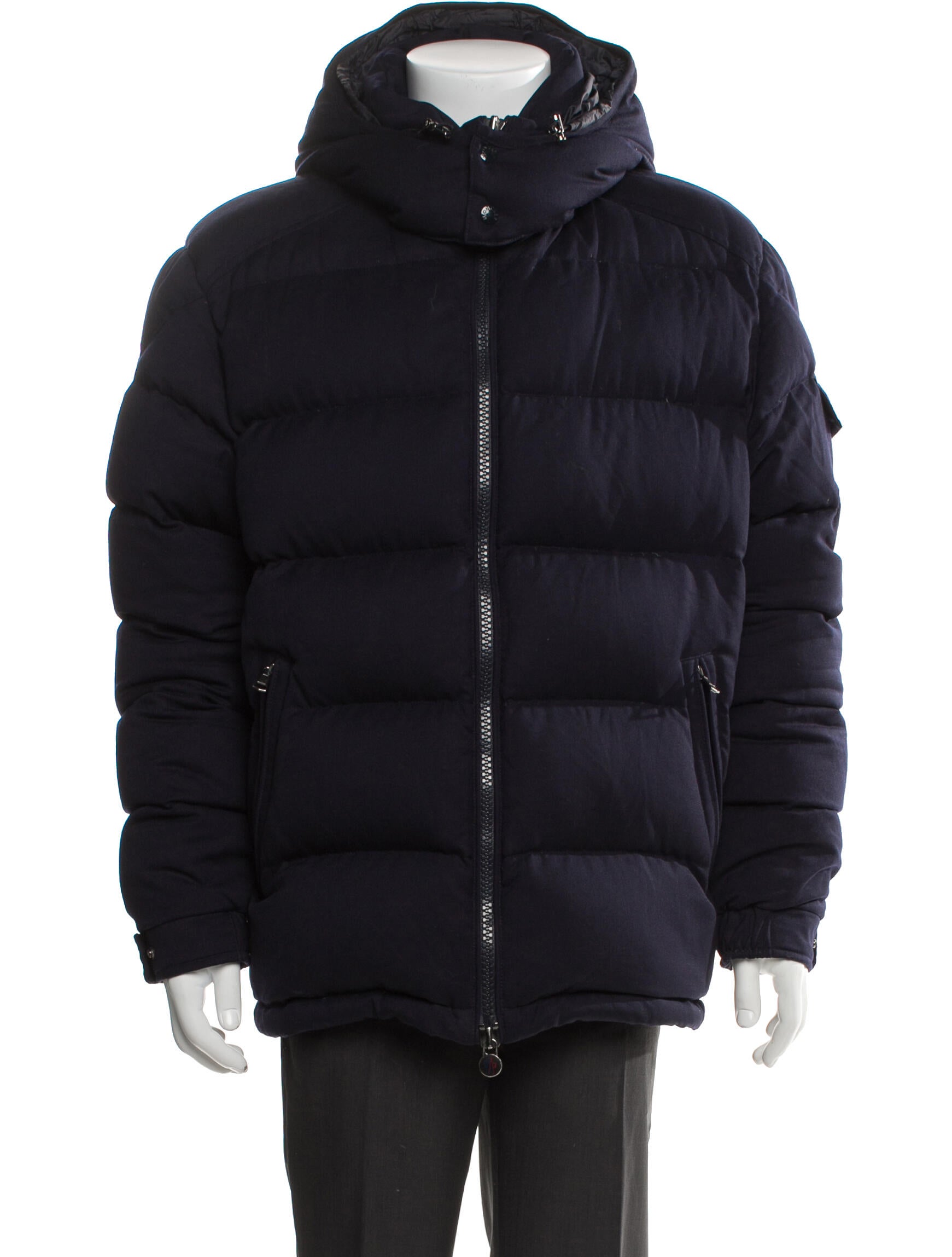 Moncler Virgin Wool Puffer Coat