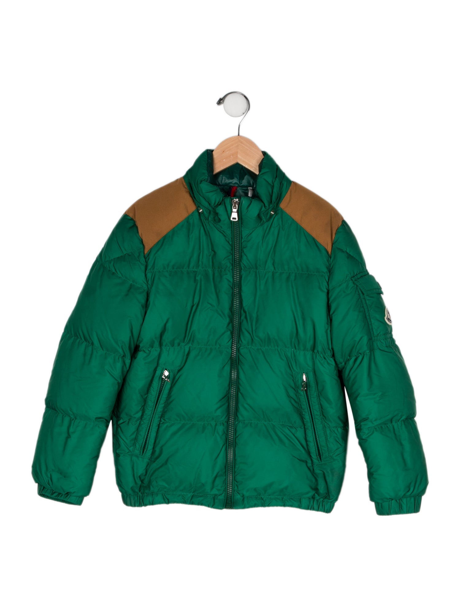 Moncler Solid Down Coat