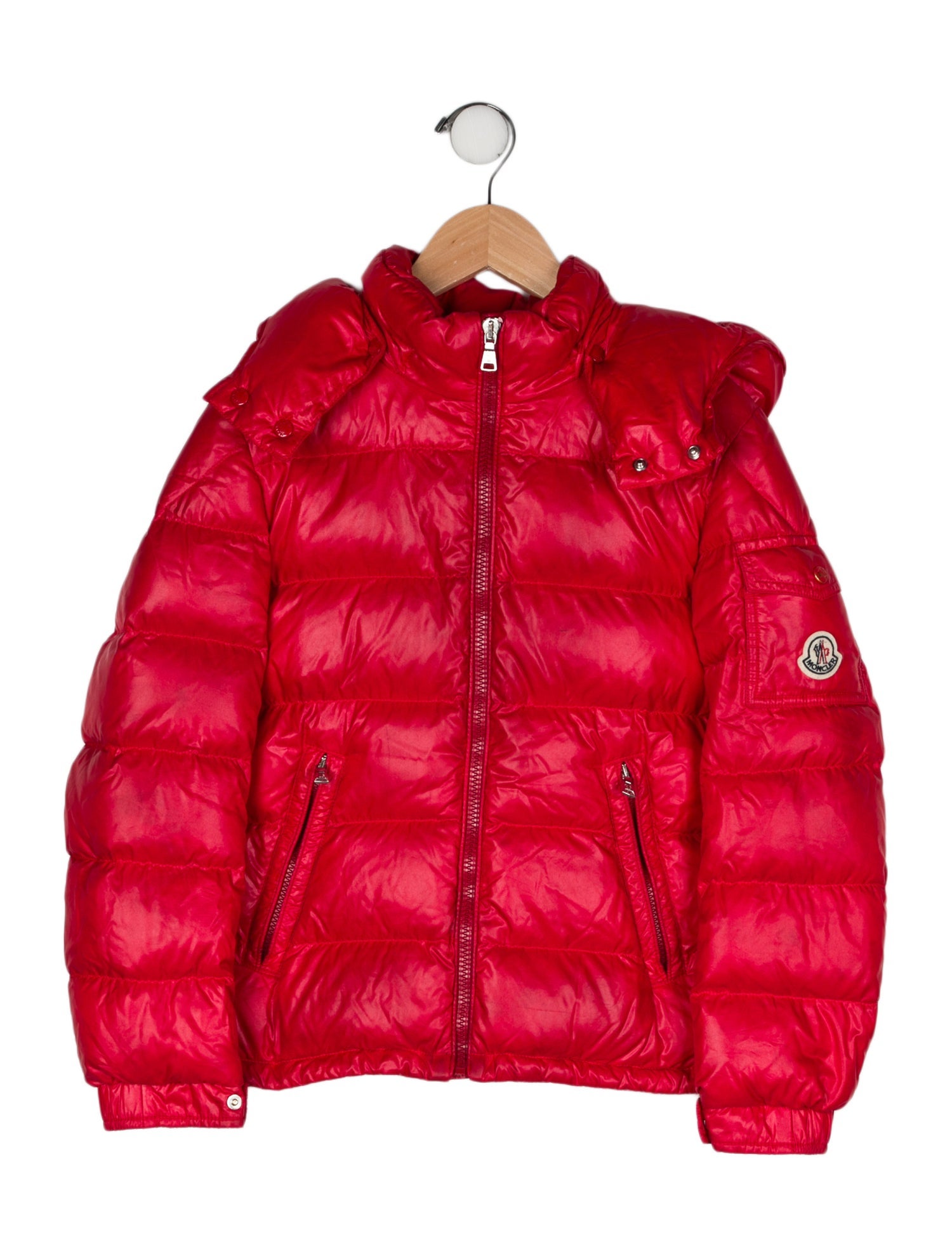 Moncler Solid Down Coat