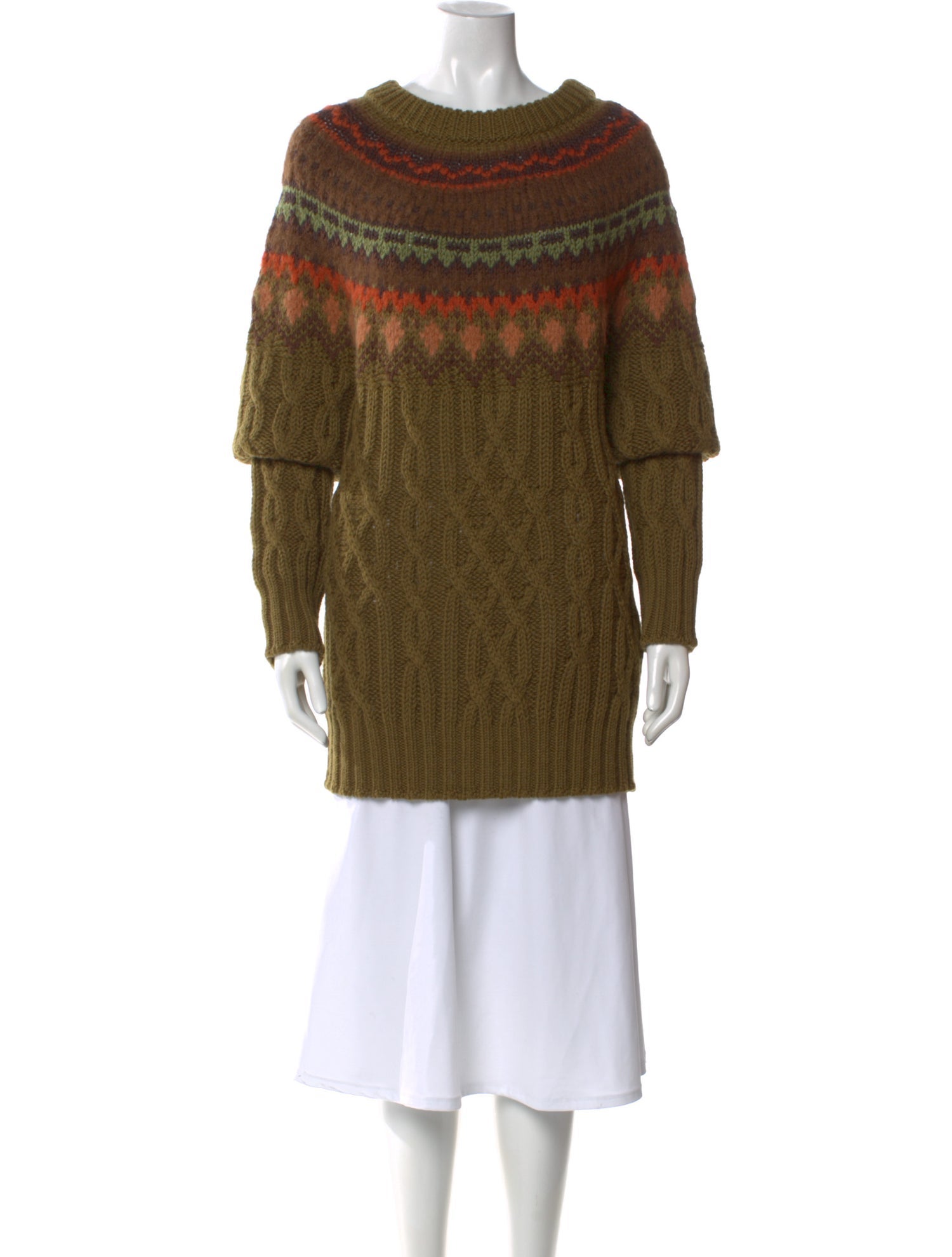 Moncler Grenoble Wool Striped Sweater