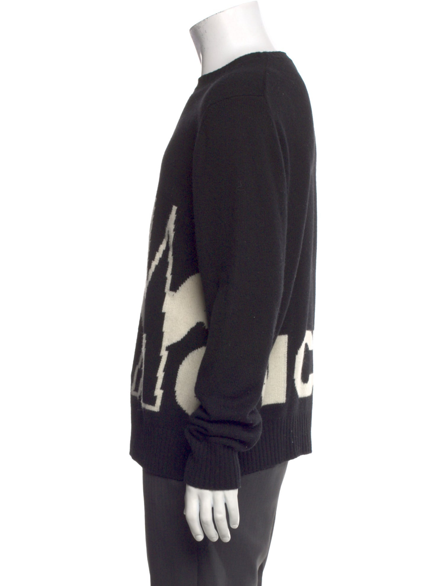 Moncler Wool Graphic Print Pullover