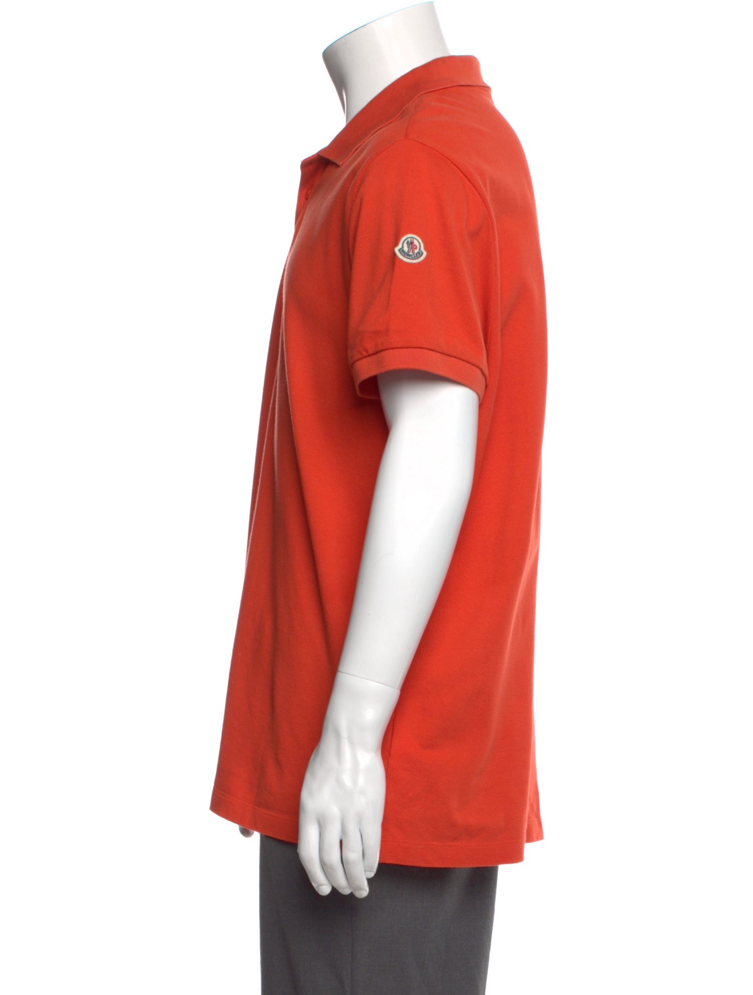 Moncler Collar Short Sleeve Polo Shirt