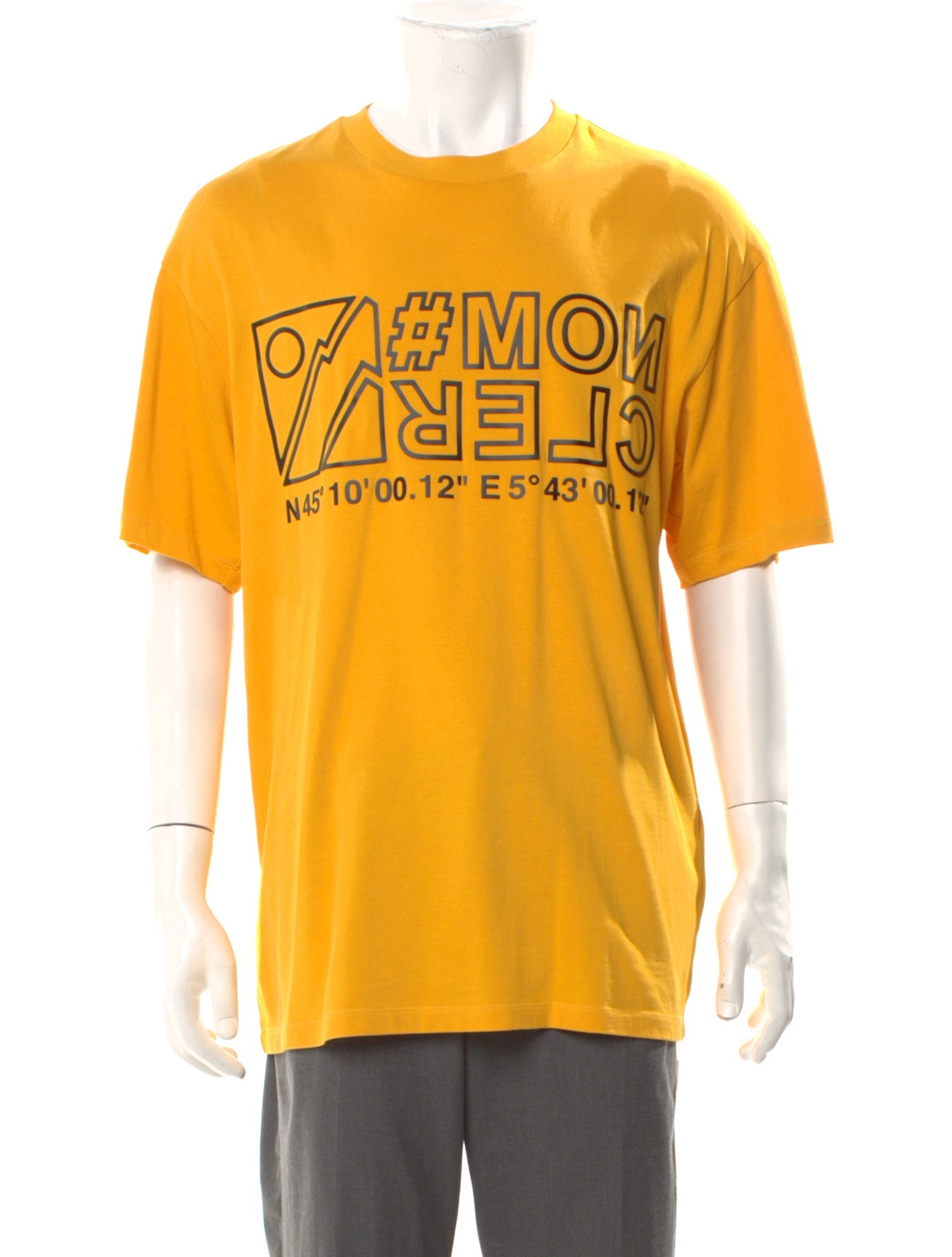 Moncler Grenoble Graphic Print Crew Neck T-Shirt