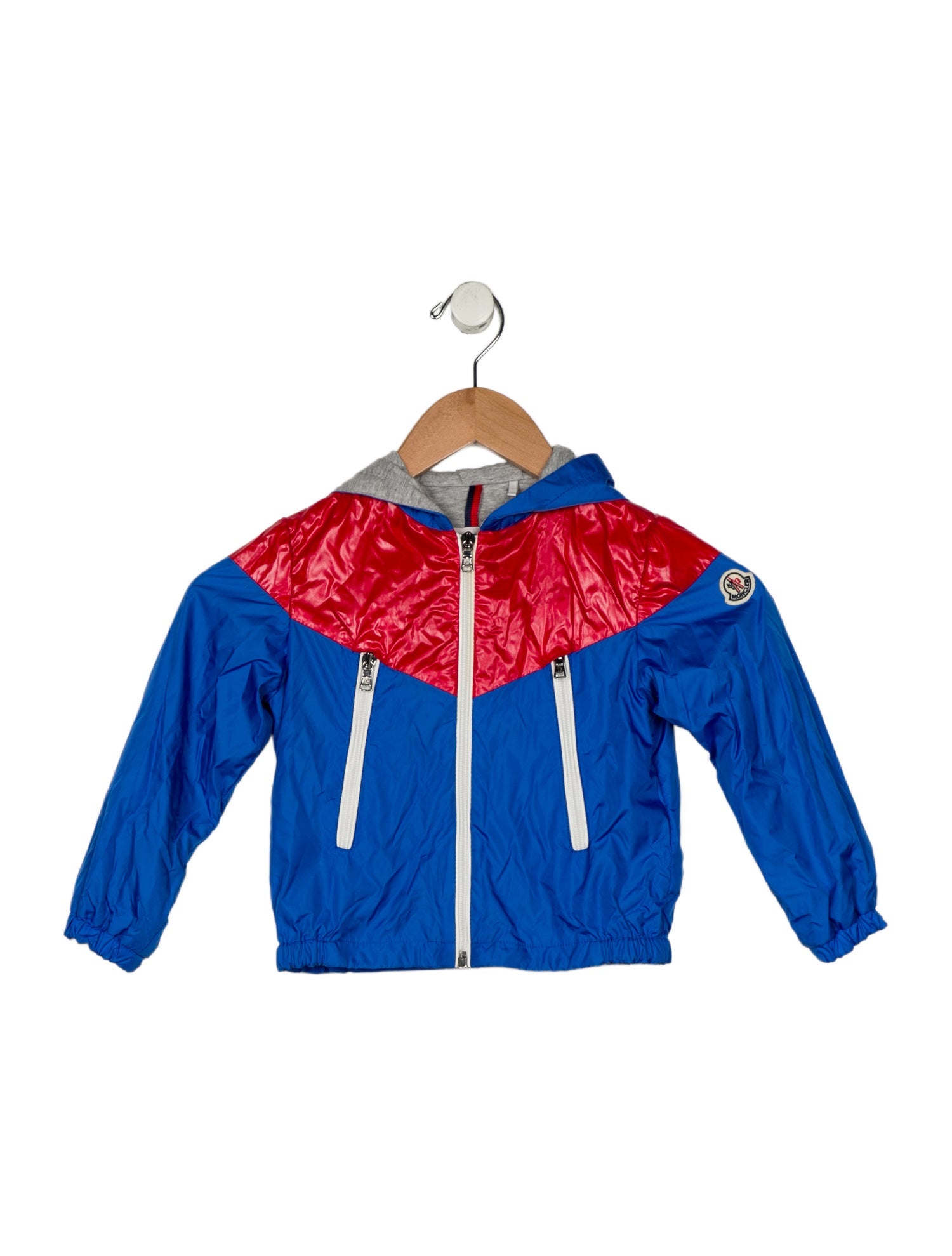 Moncler Boys' zip up jacket.