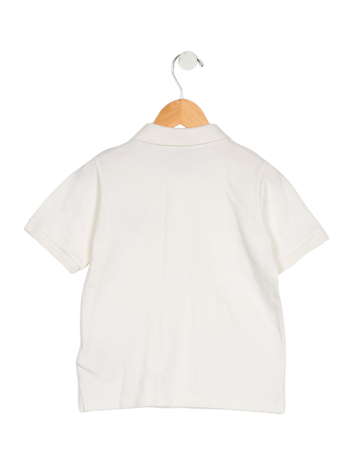 Moncler Boy's neutral button up t shirt