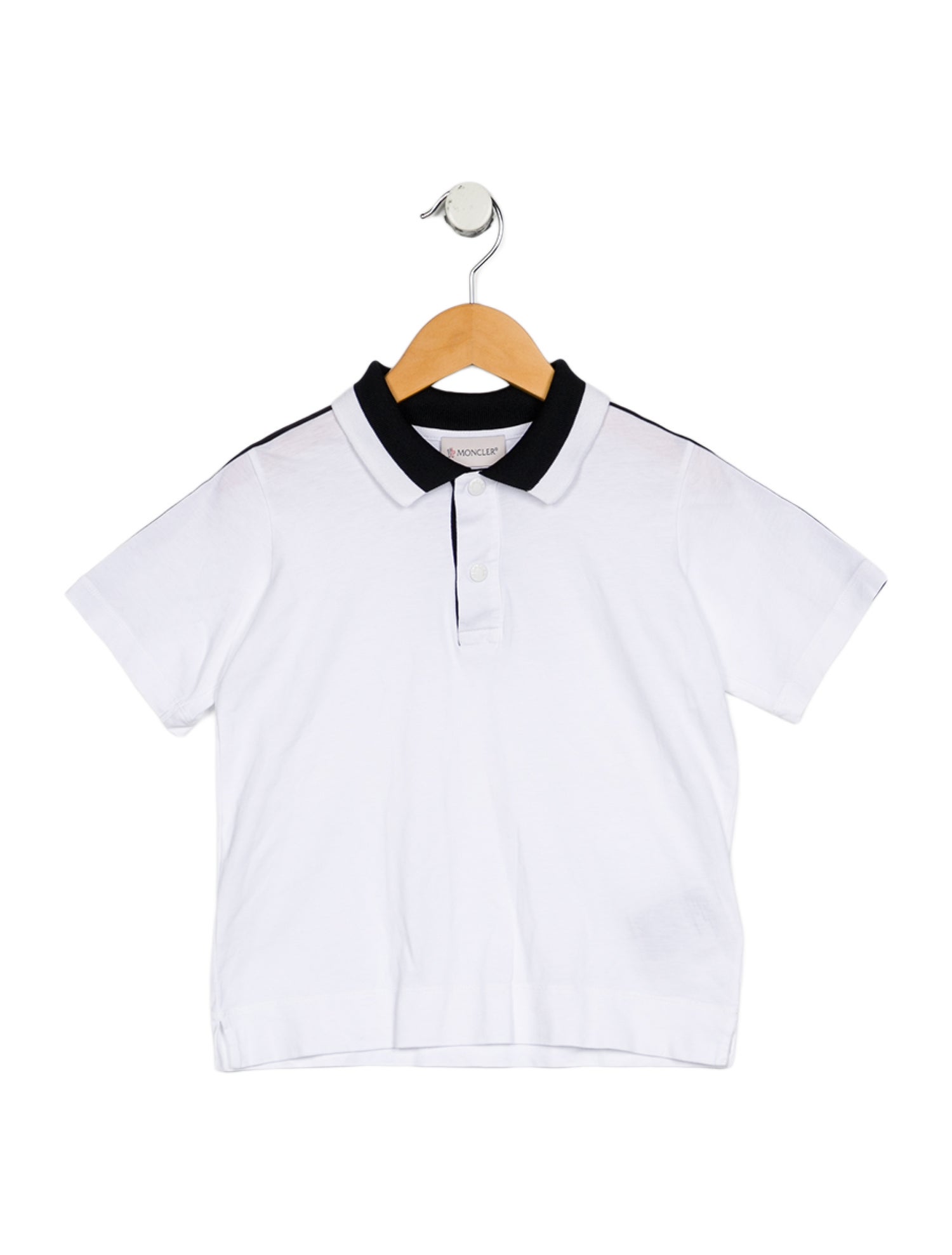 Moncler Boys' Short Sleeve Button-Up Shirt