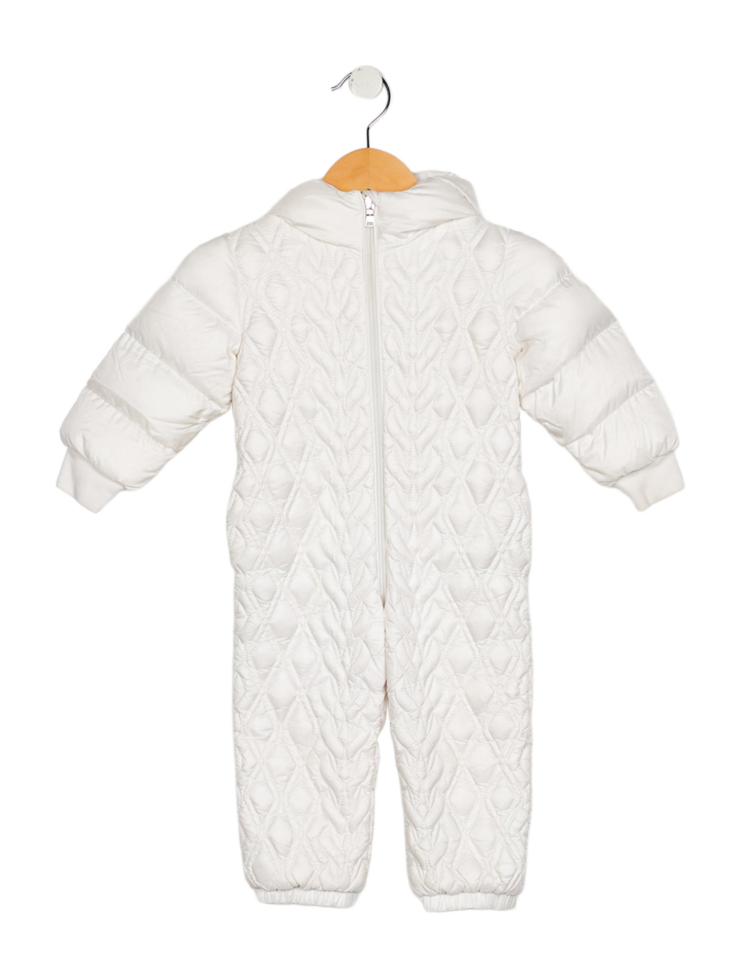 Moncler Infant Girls' Quilted Down One-Piece