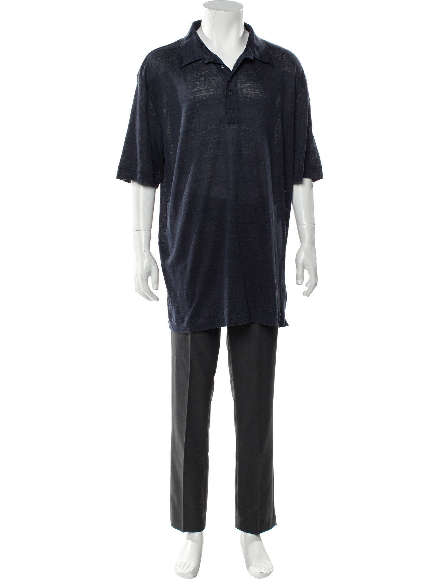 Moncler SS polo Linen Polo Shirt